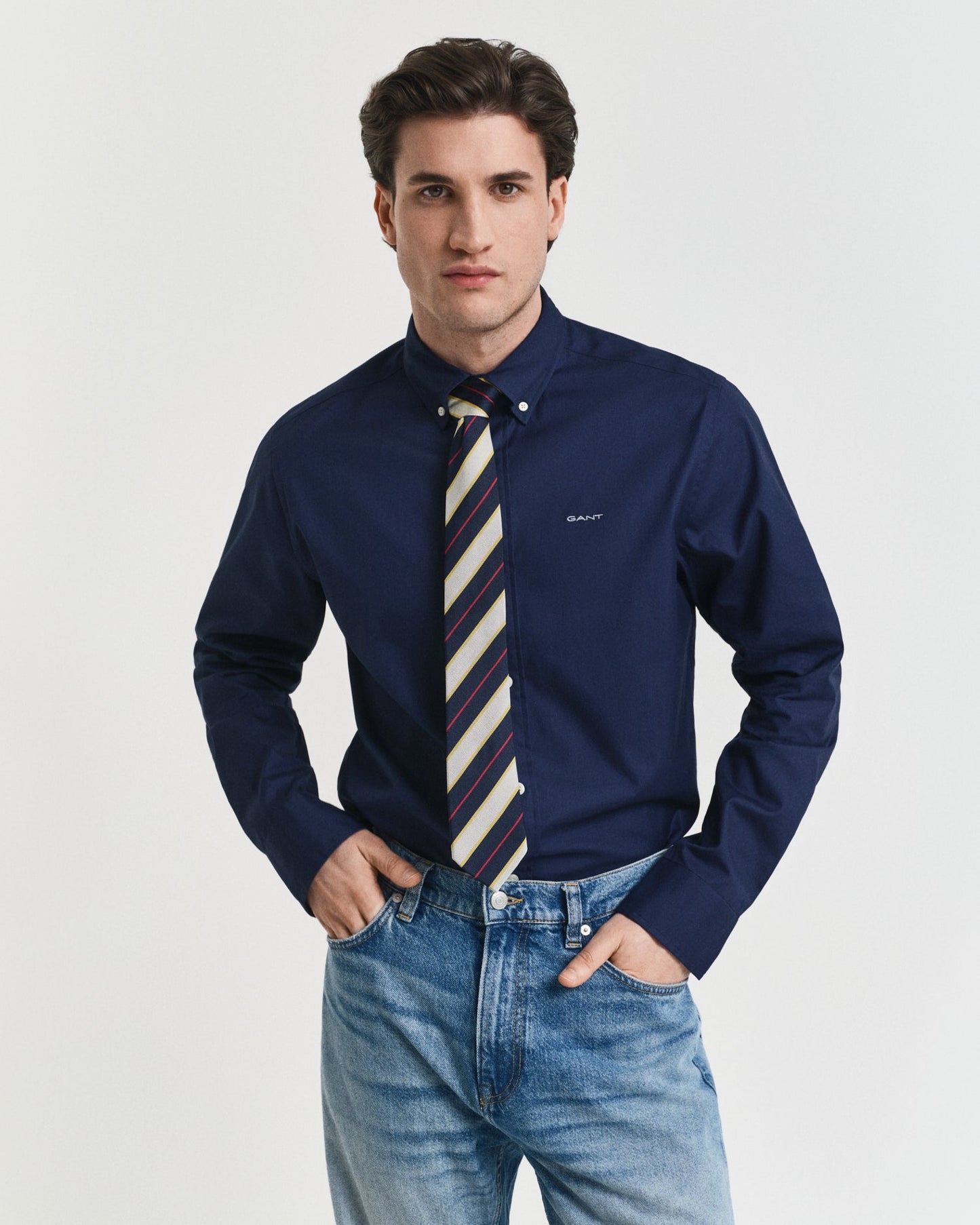GANT Regular Pinpoint Oxford Shirt - Matt O'Brien Fashions