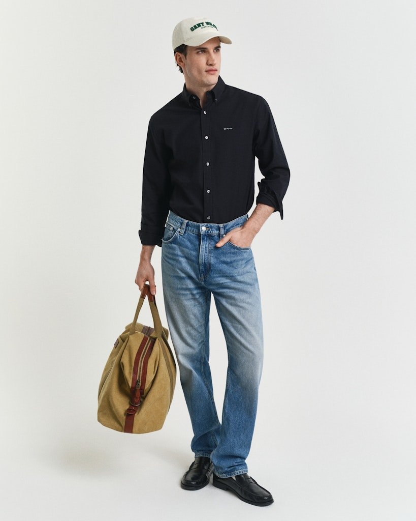 GANT Regular Pinpoint Oxford Shirt - Matt O'Brien Fashions