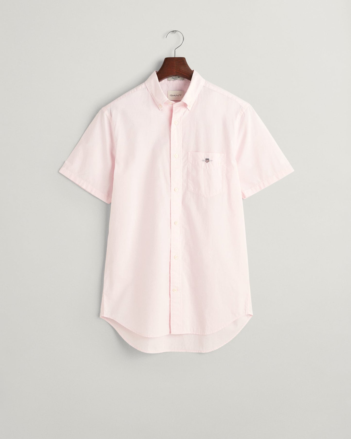 GANT Regular Poplin Short Sleeve Shirt - Matt O'Brien Fashions