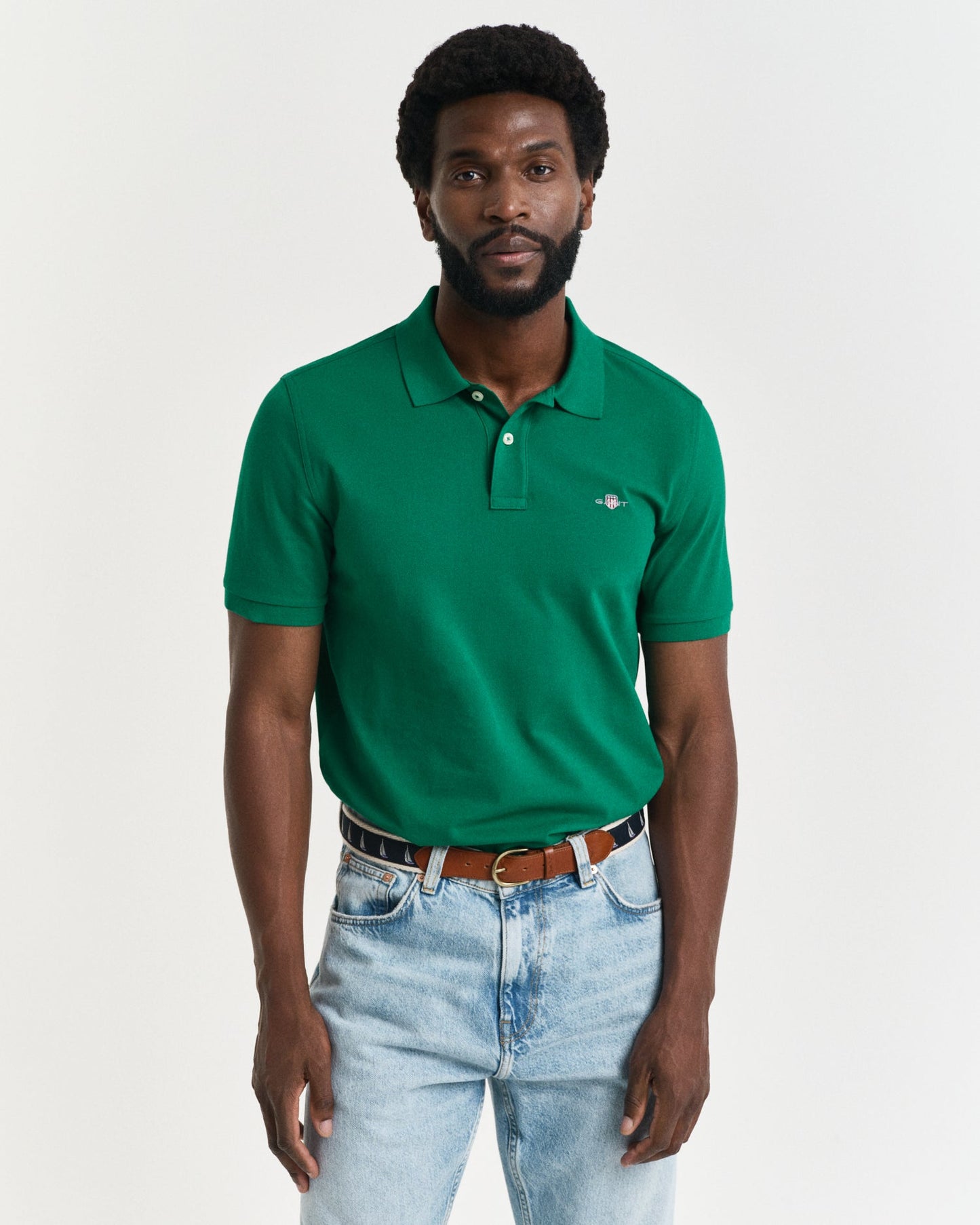 GANT Regular Shield Pique Polo - Matt O'Brien Fashions