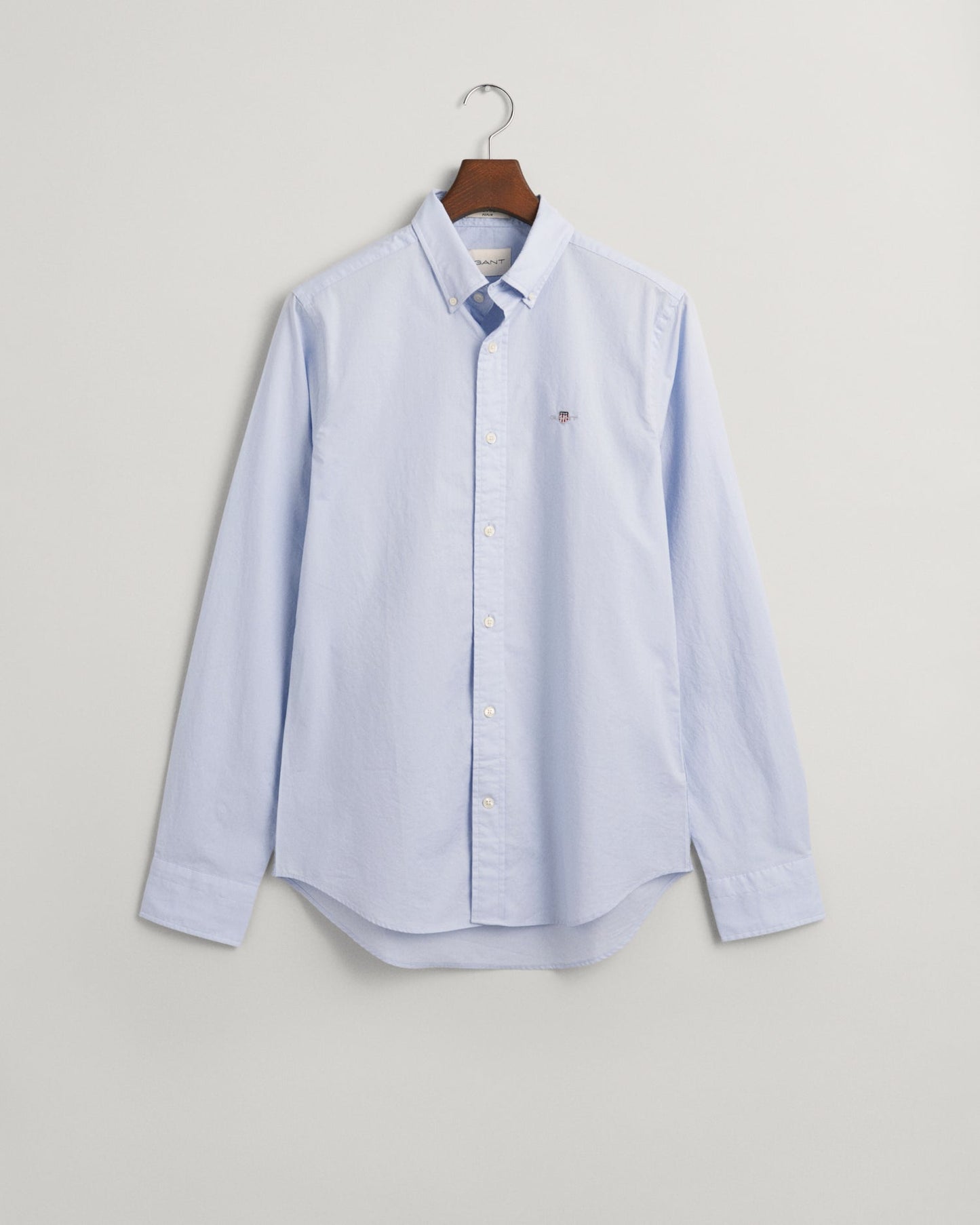 GANT Slim Poplin Long Sleeve Shirt - Matt O'Brien Fashions