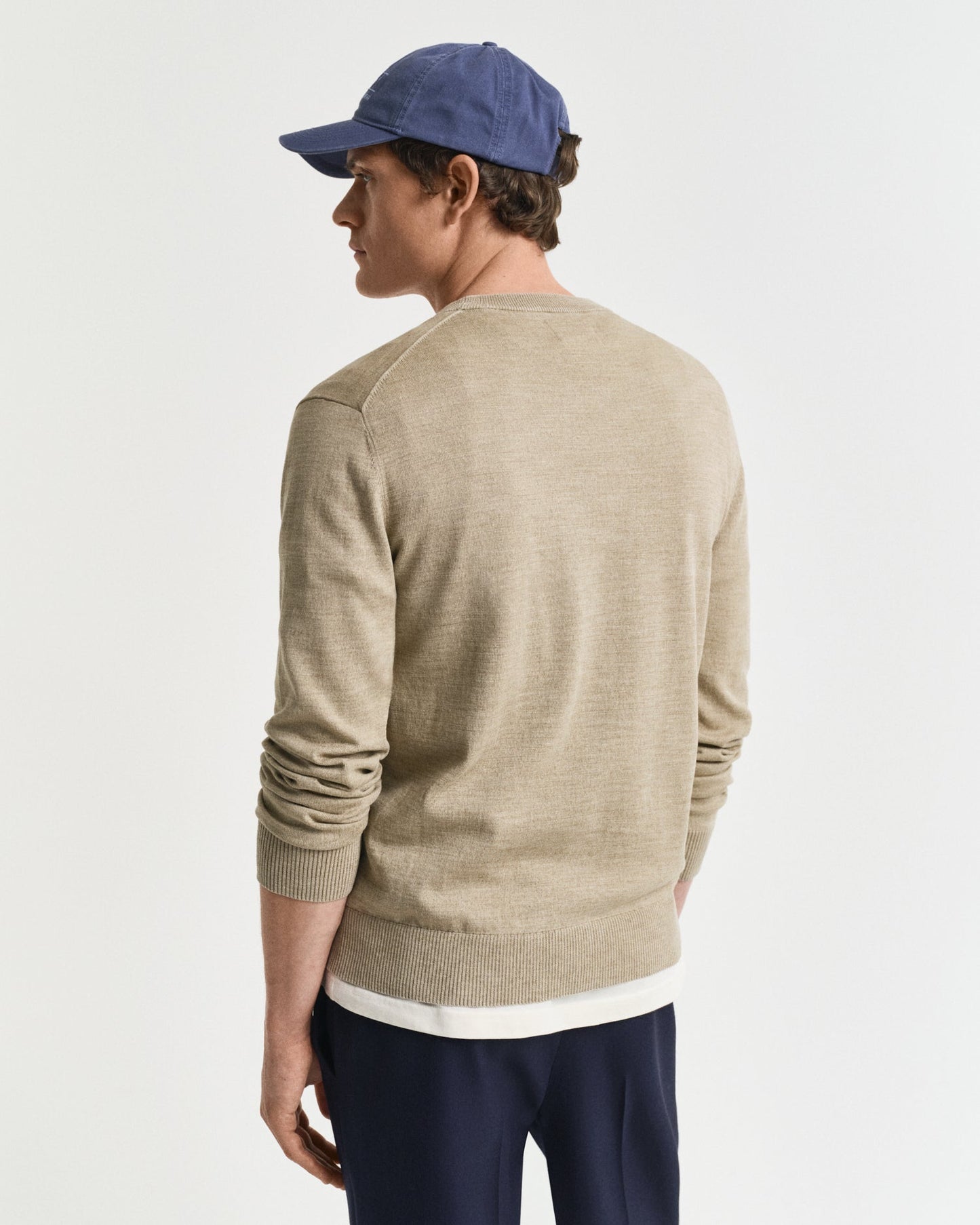 GANT Sun Faded Crew Neck Jumper - Matt O'Brien Fashions