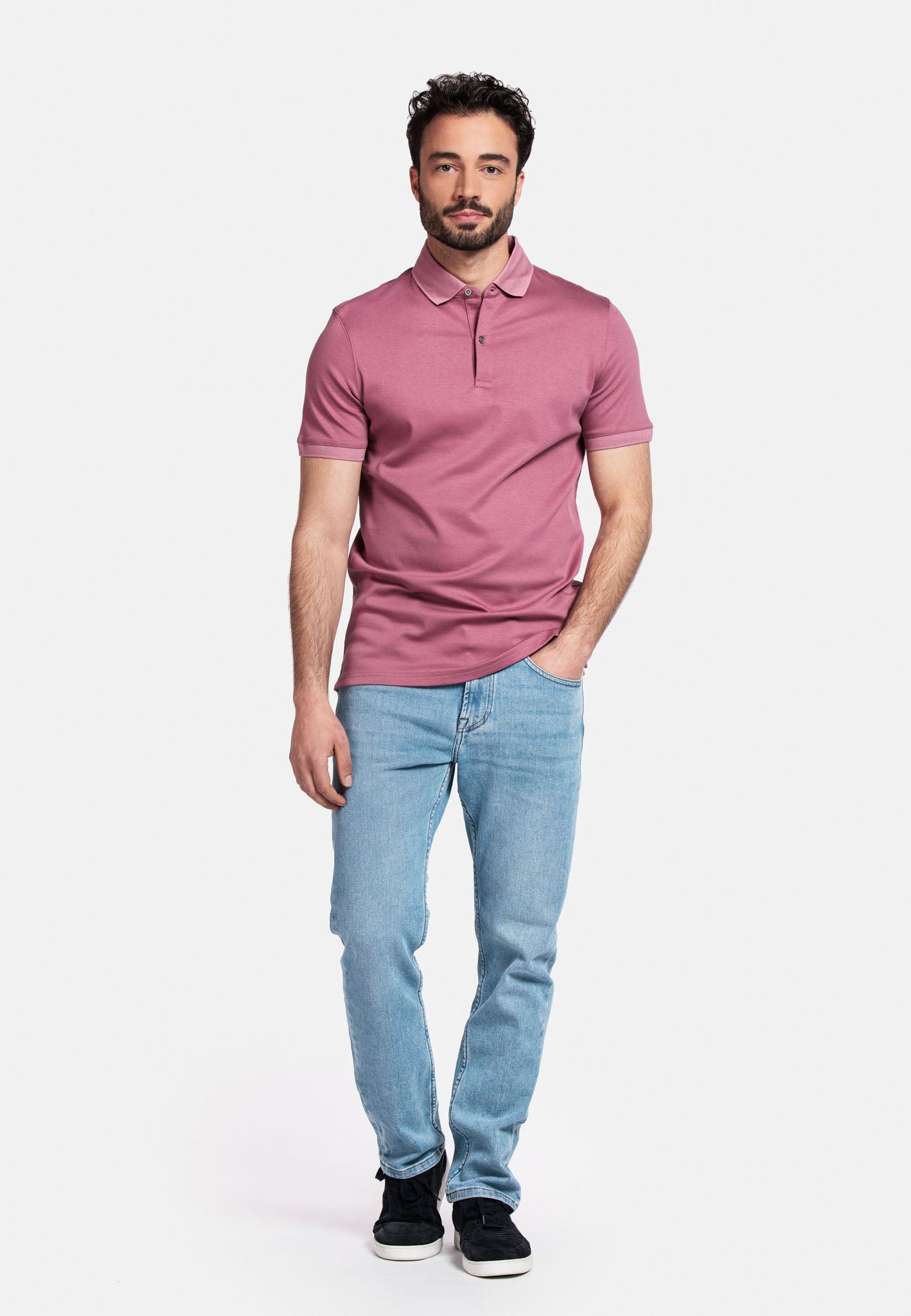 Giordano Lino Liquid Touch Polo - Matt O'Brien Fashions