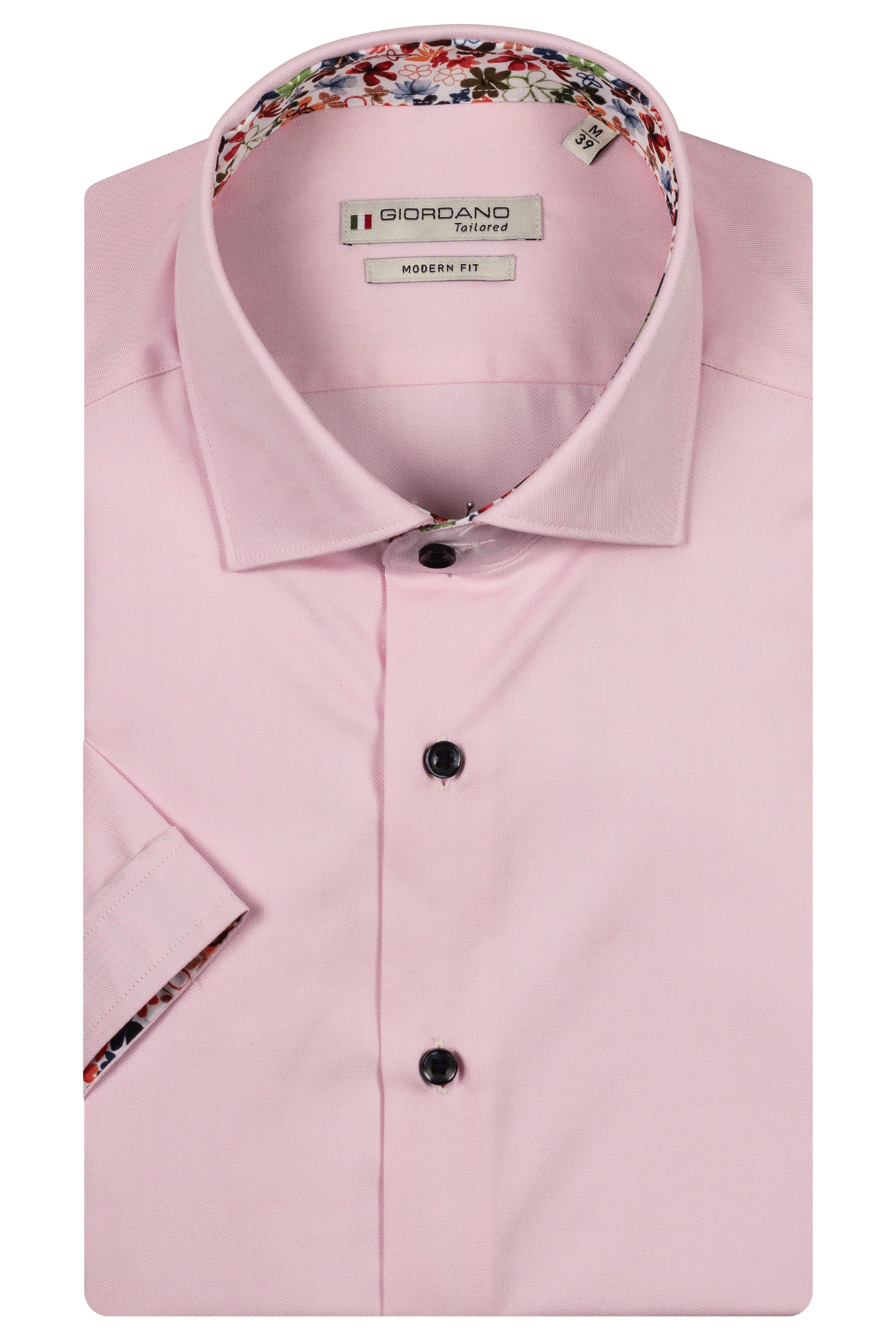 Giordano Modern Fit Short Sleeve Shirt - Matt O'Brien Fashions