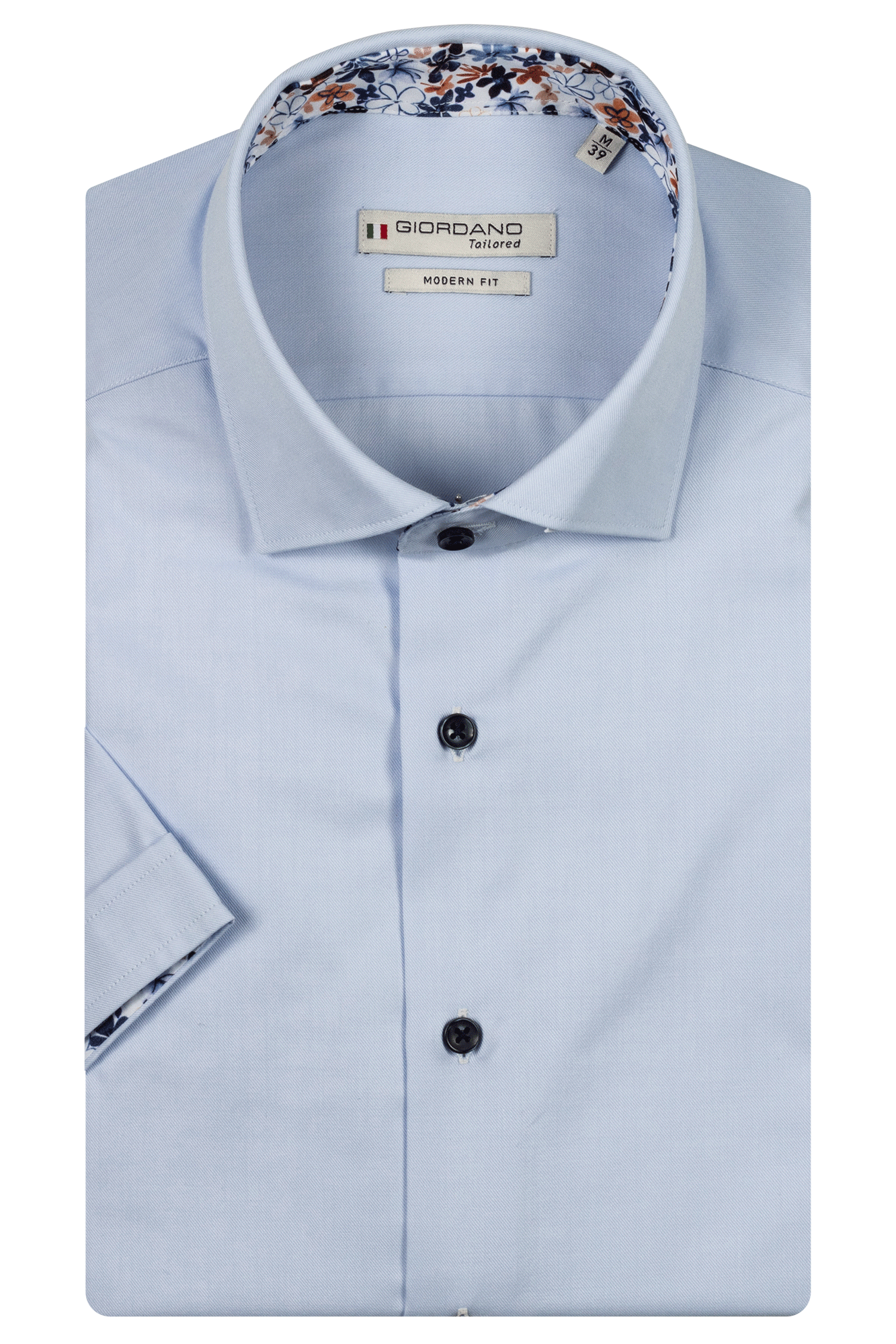 Giordano Modern Fit Short Sleeve Shirt - Matt O'Brien Fashions