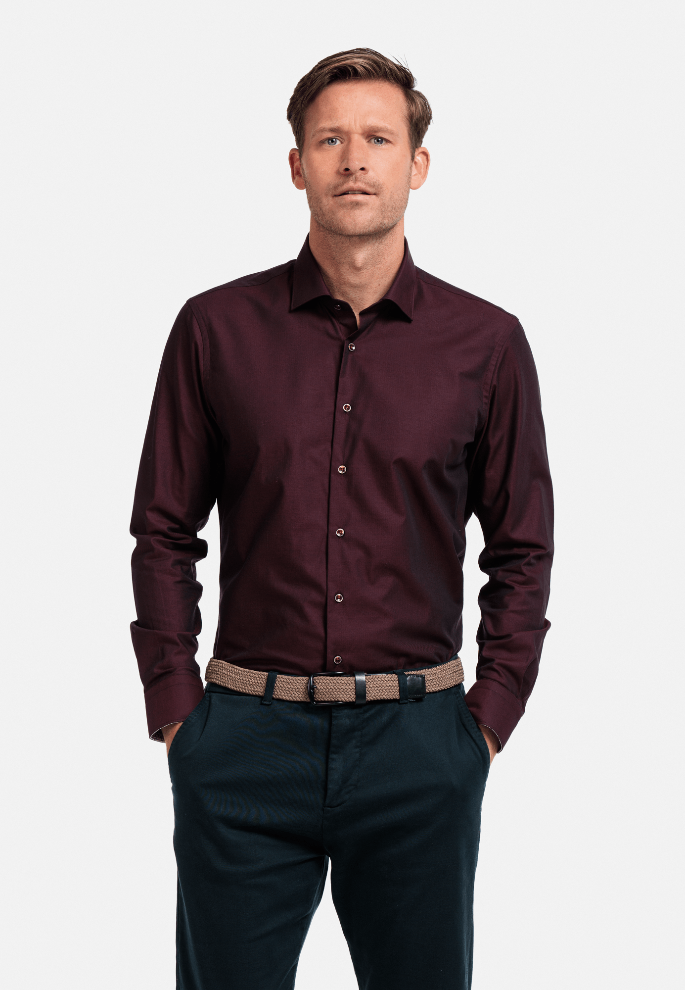 Giordano Modern Fit Smart Casual Shirt - Matt O'Brien Fashions