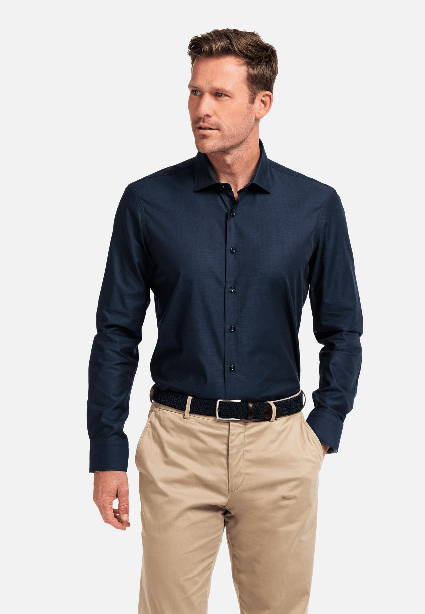 Giordano Modern Fit Smart Casual Shirt - Matt O'Brien Fashions