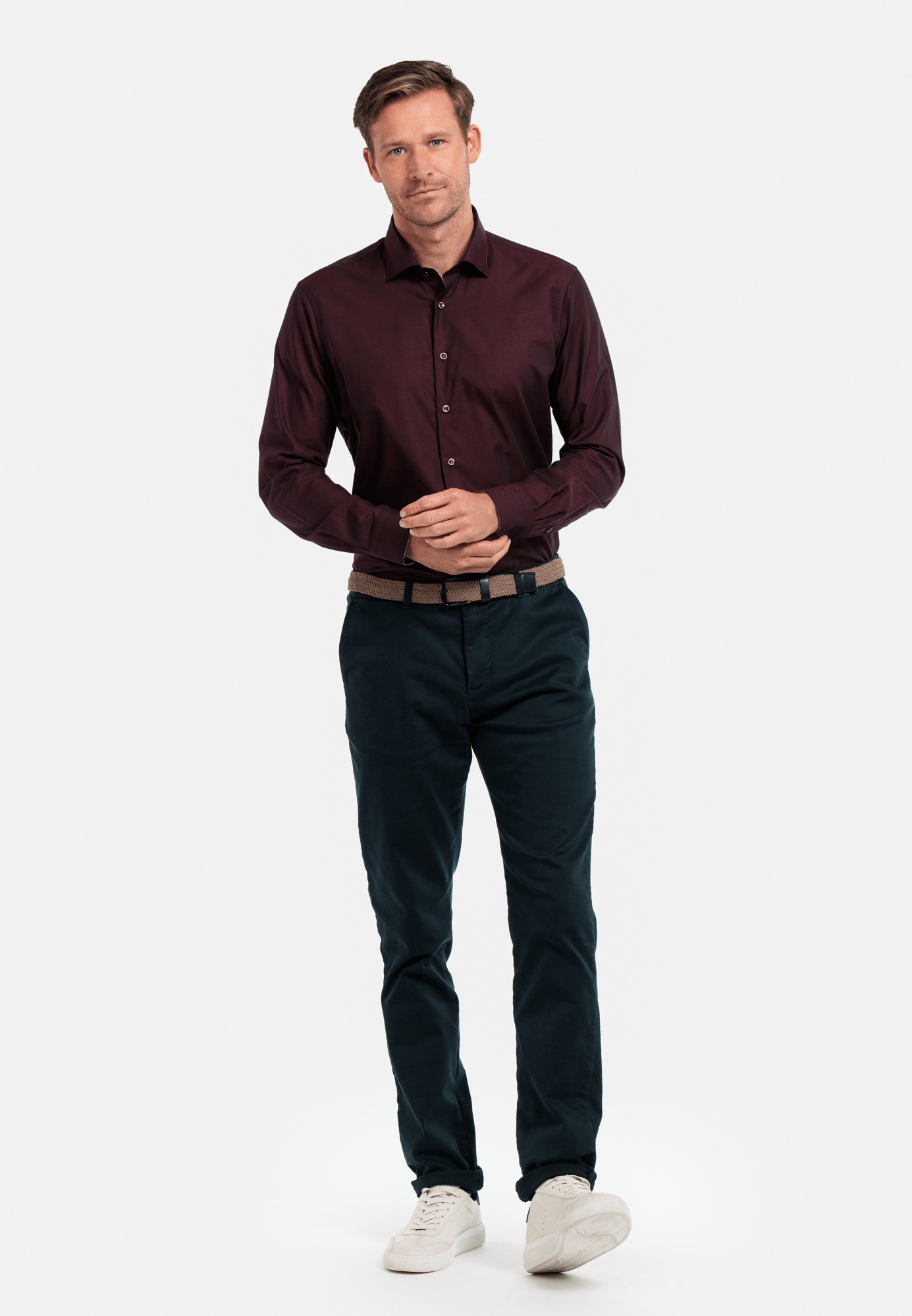 Giordano Modern Fit Smart Casual Shirt - Matt O'Brien Fashions