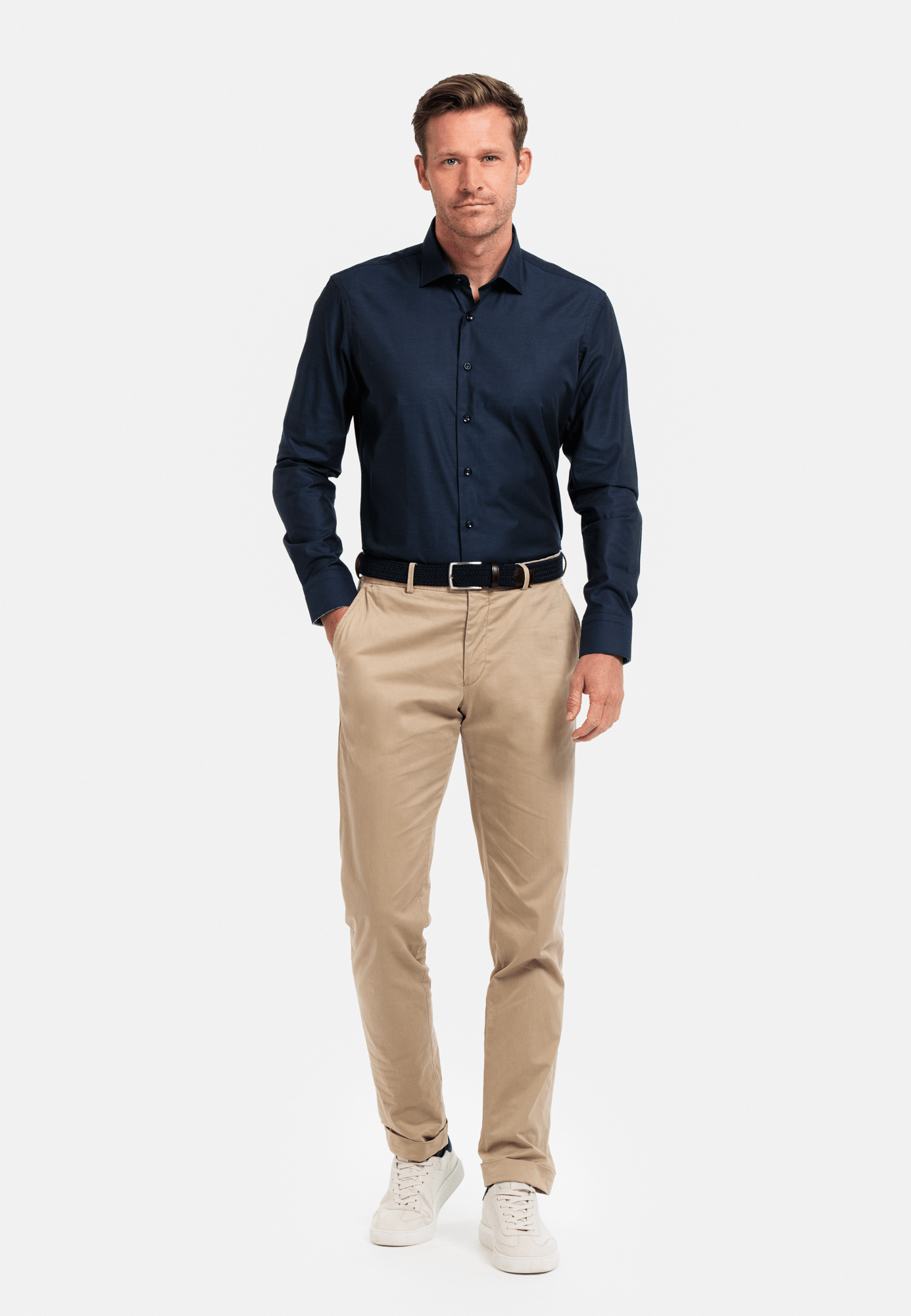 Giordano Modern Fit Smart Casual Shirt - Matt O'Brien Fashions
