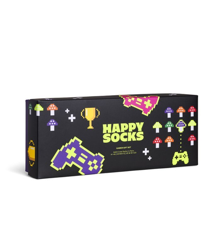 Happy Socks Gamer 4 Pack Socks - Matt O'Brien Fashions