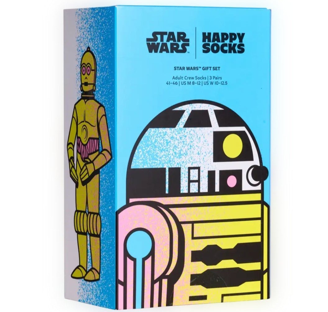 Happy Socks - Happy Socks x Star Wars 3 Pack Sock Box - Matt O'Brien Fashions