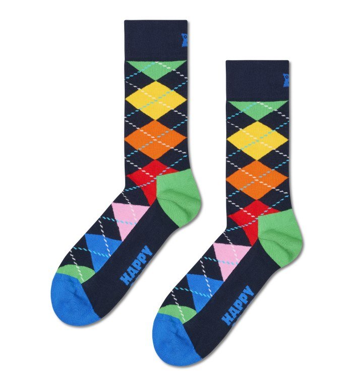 Happy Socks Multi Colour 4 Pack Socks - Matt O'Brien Fashions