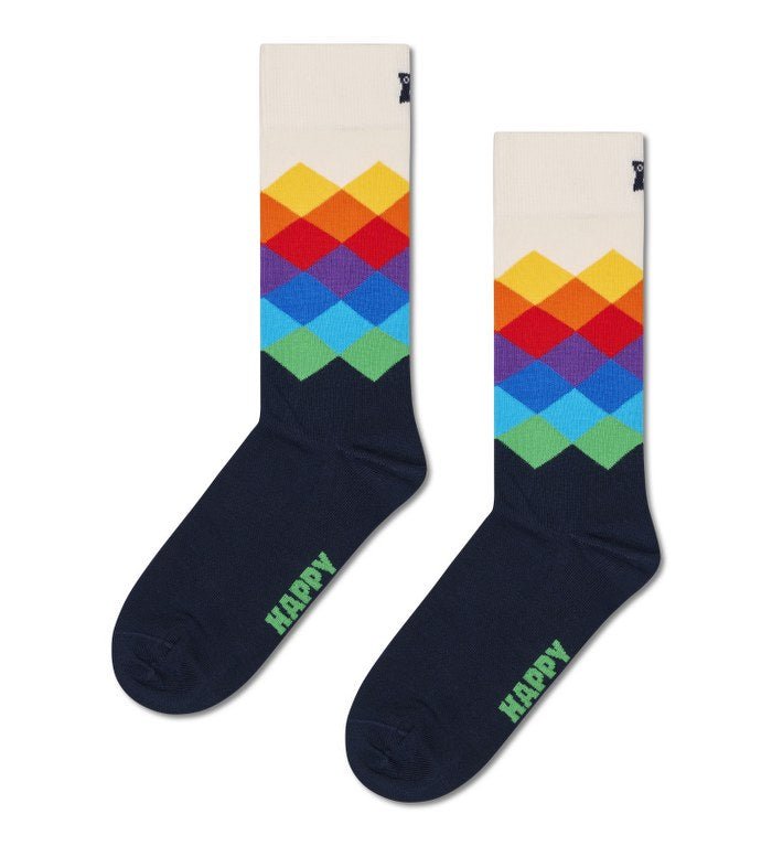 Happy Socks Multi Colour 4 Pack Socks - Matt O'Brien Fashions