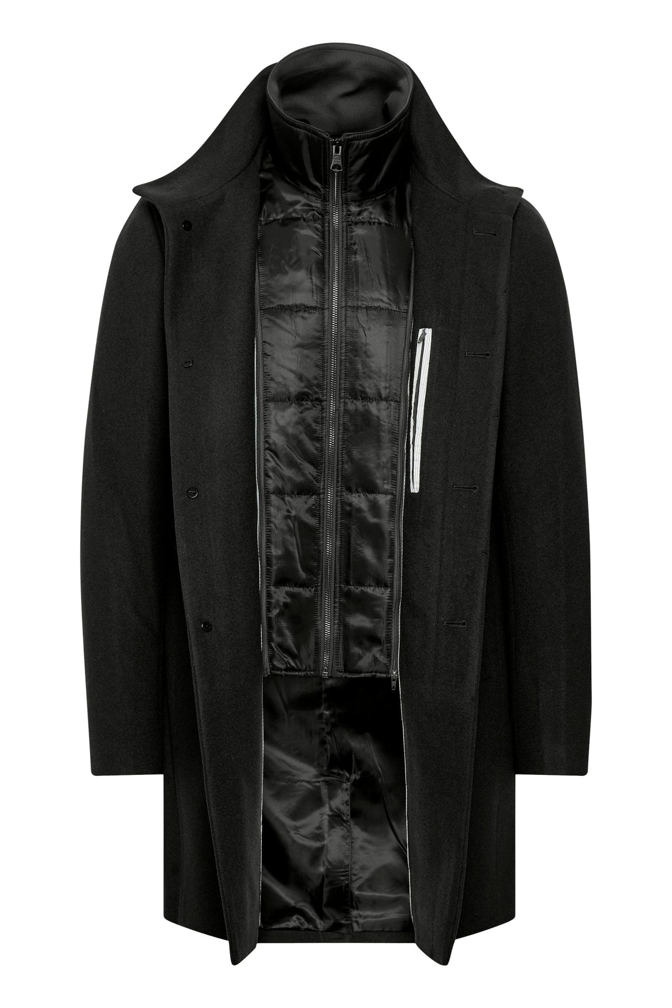 Matinique Harvey Overcoat - Matt O'Brien Fashions