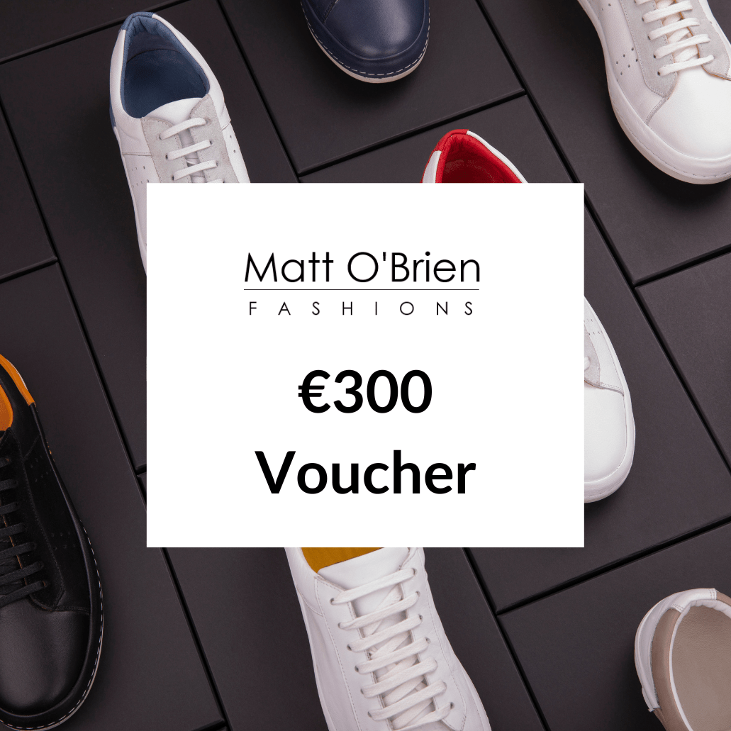 Matt O'Brien Fashions In-store Gift Voucher €300 - Matt O'Brien Fashions