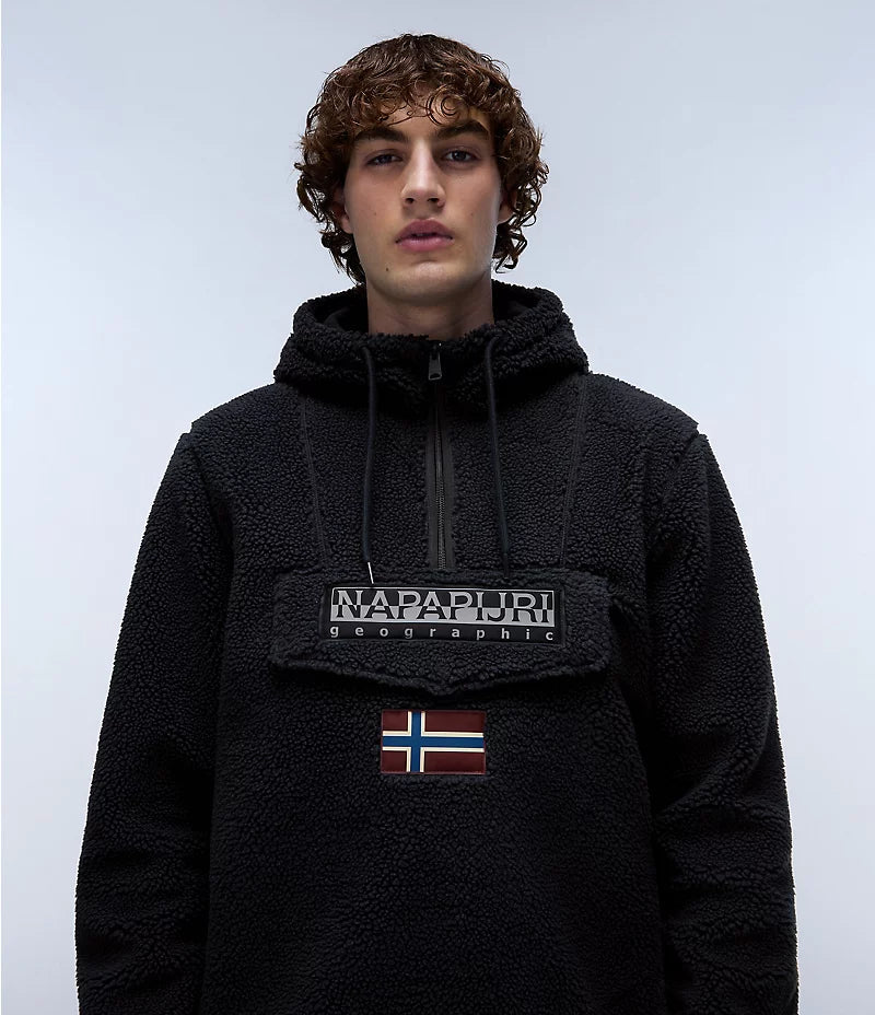 Napapijri Burgee Curly Overhead Fleece - Matt O'Brien Fashions