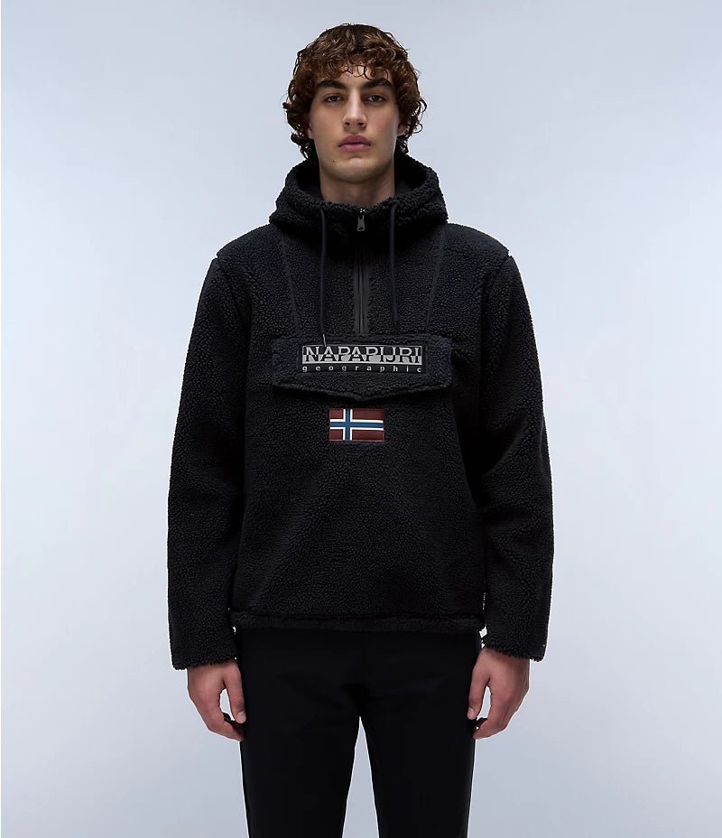 Napapijri Burgee Curly Overhead Fleece - Matt O'Brien Fashions