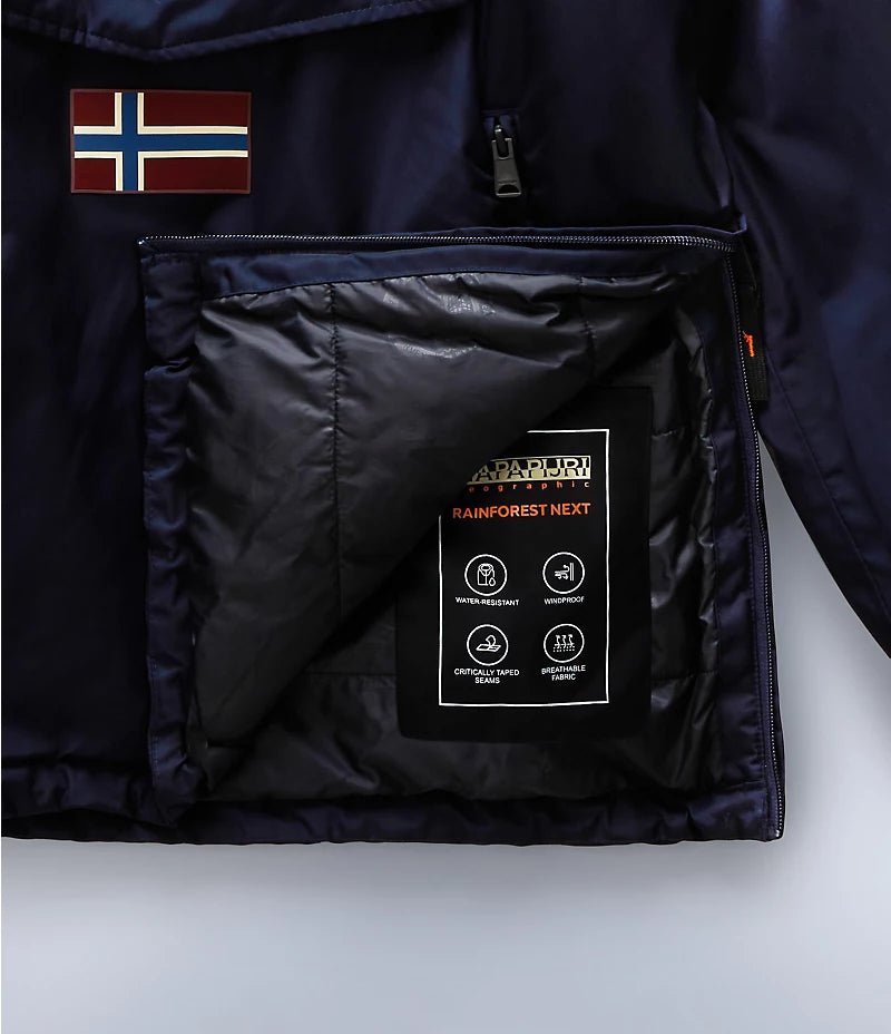 Napapijri Rainforest Next Overhead Anorak - Matt O'Brien Fashions