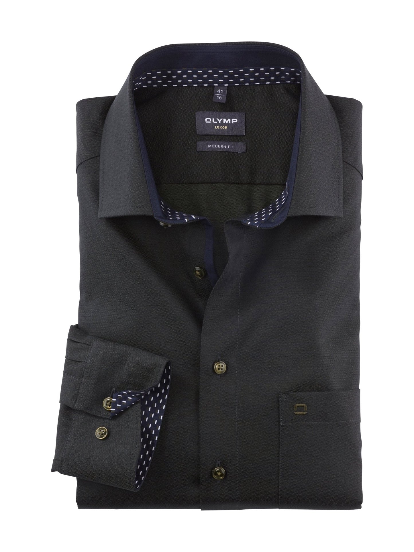 Olymp Luxor Modern Fit Formal Shirt - Matt O'Brien Fashions