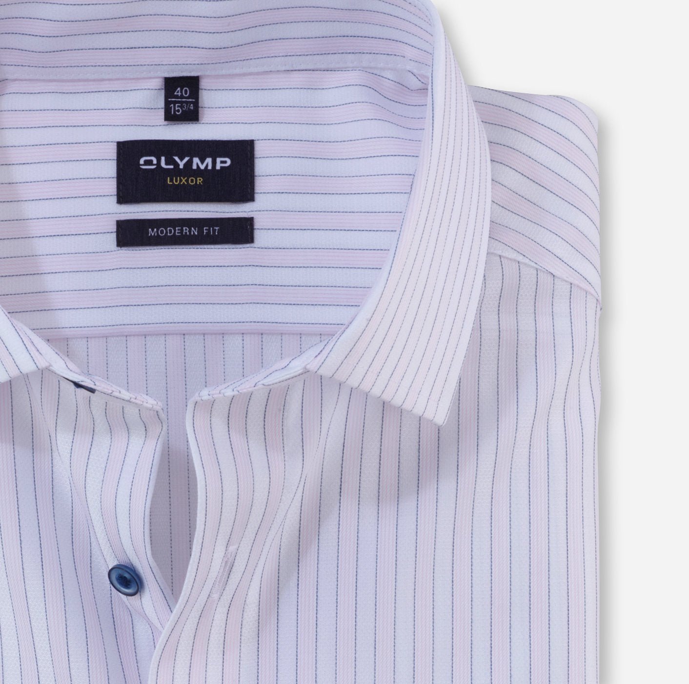 Olymp Luxor Modern Fit Striped Shirt - Matt O'Brien Fashions