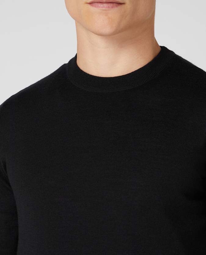 Remus Uomo Crew Neck Jumper - Matt O'Brien Fashions