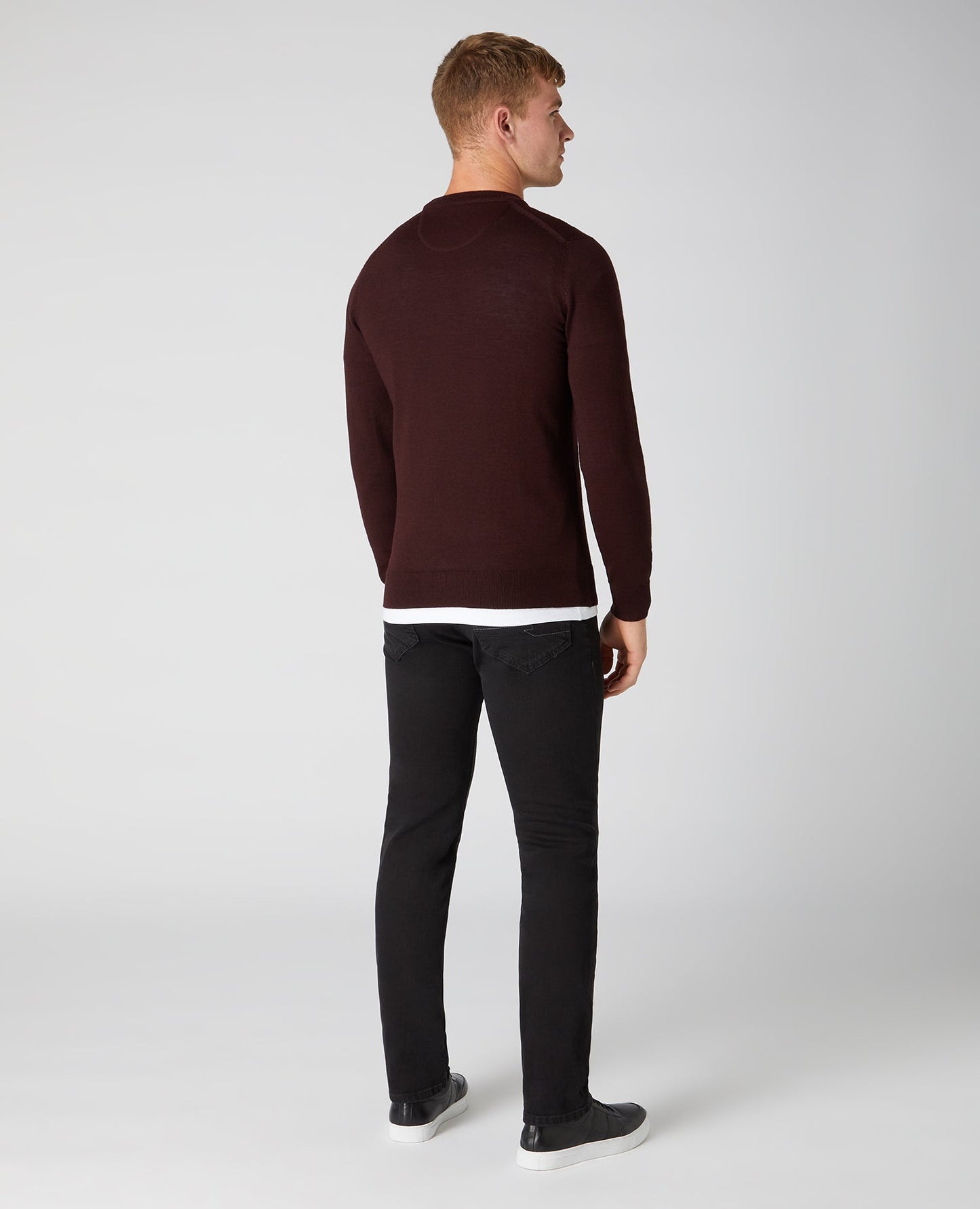 Remus Uomo Crew Neck Jumper - Matt O'Brien Fashions