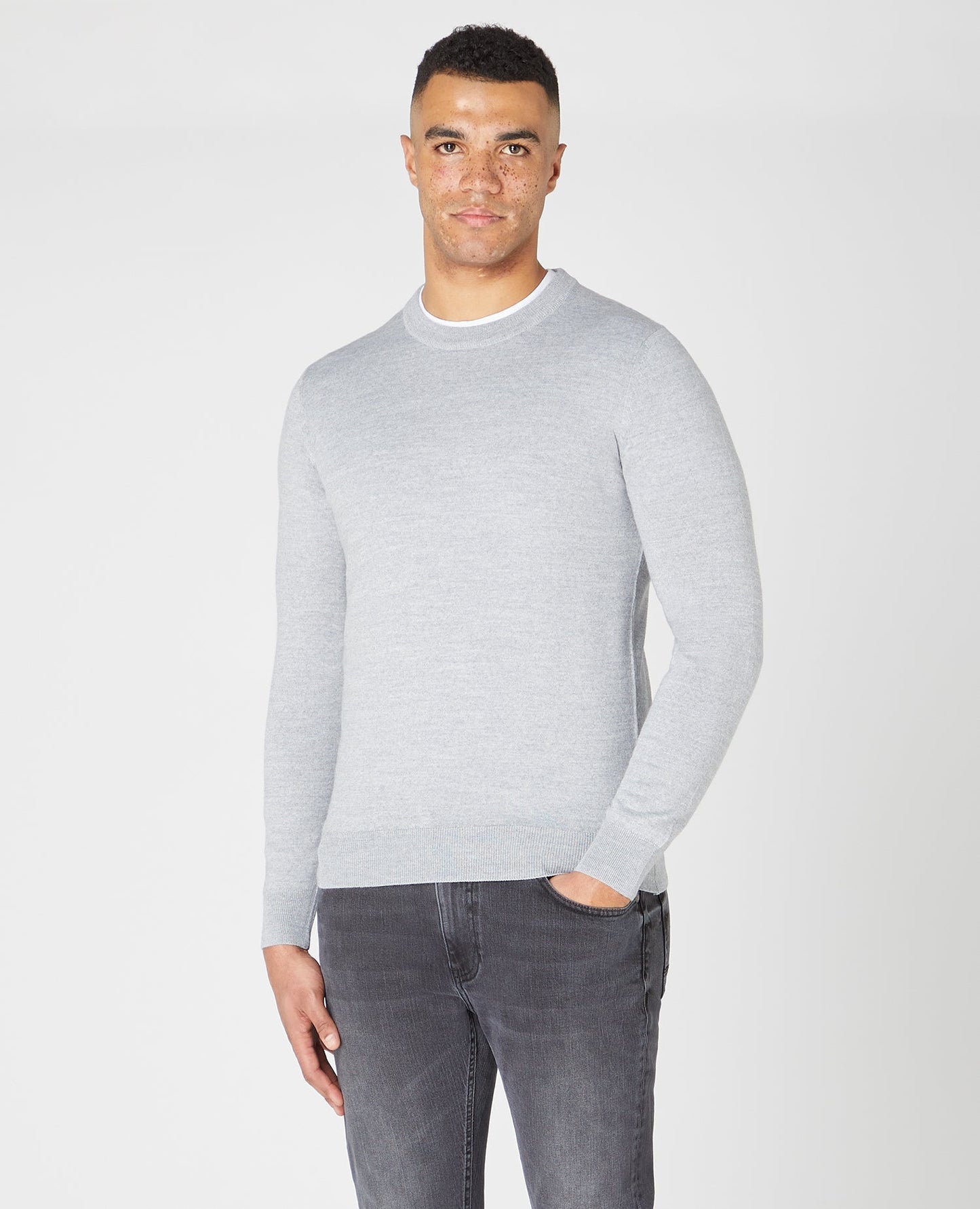 Remus Uomo Crew Neck Jumper - Matt O'Brien Fashions