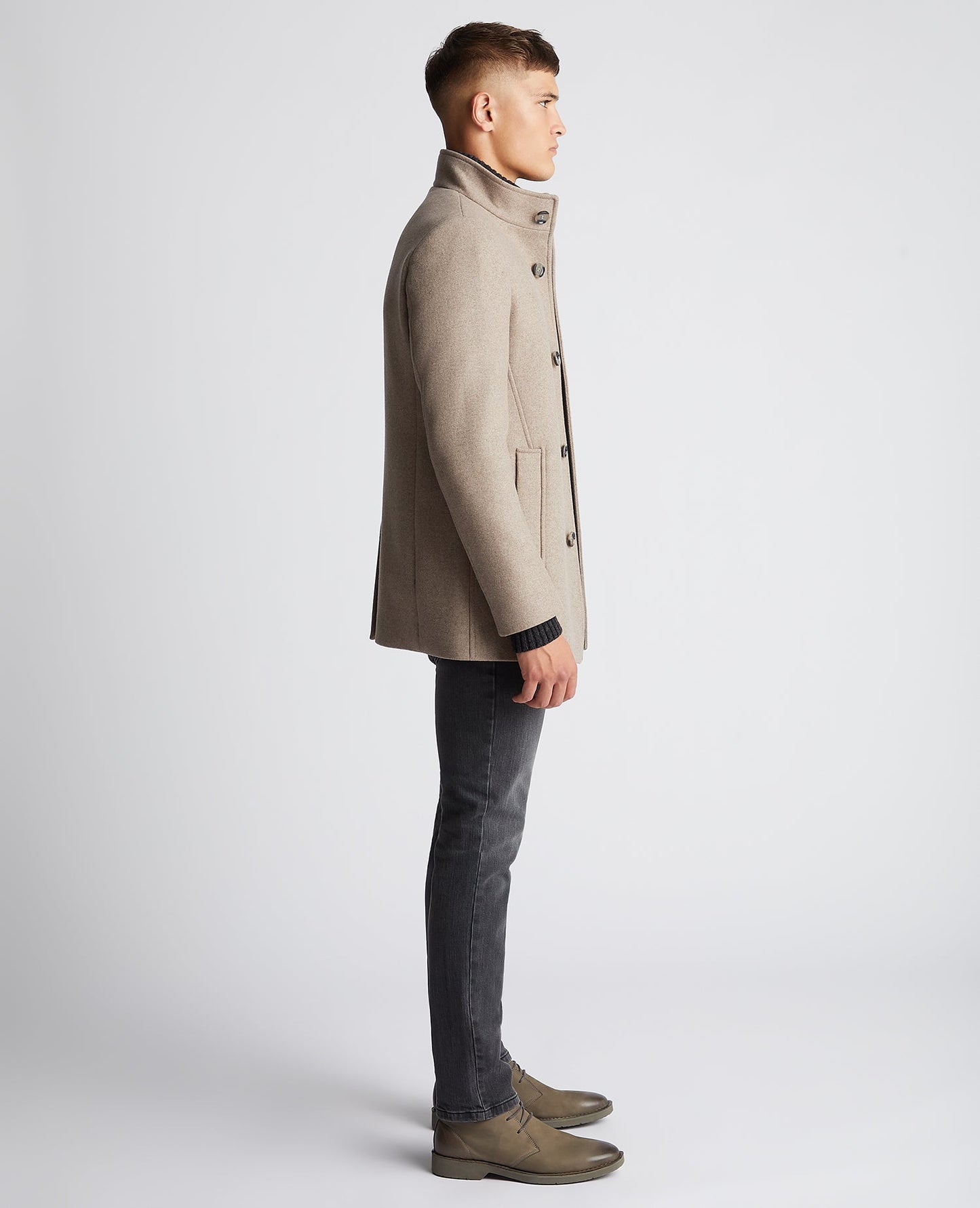 Remus Uomo Jonah Overcoat - Matt O'Brien Fashions