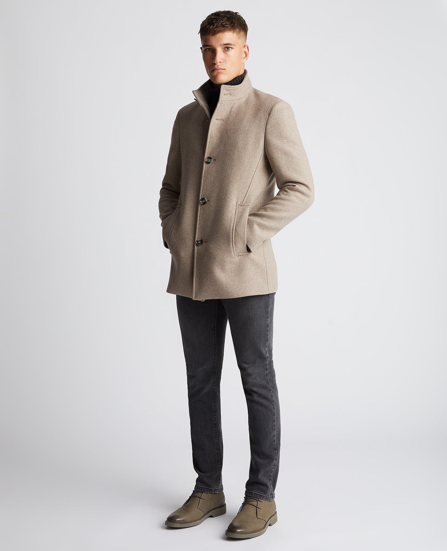 Remus Uomo Jonah Overcoat - Matt O'Brien Fashions
