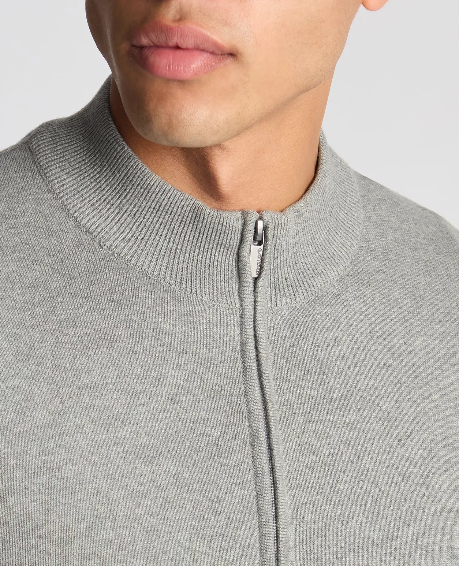 Remus Uomo Quarter Zip Cotton Sweater - Matt O'Brien Fashions