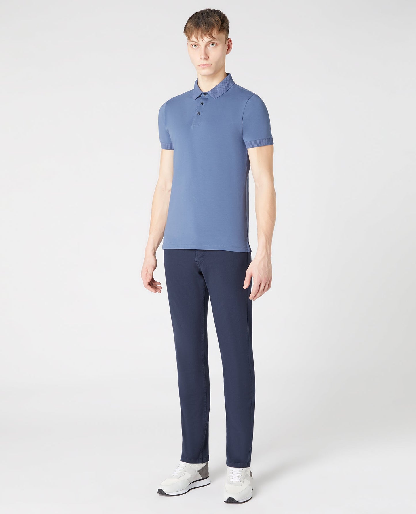 Remus Uomo Stretch Polo - Matt O'Brien Fashions