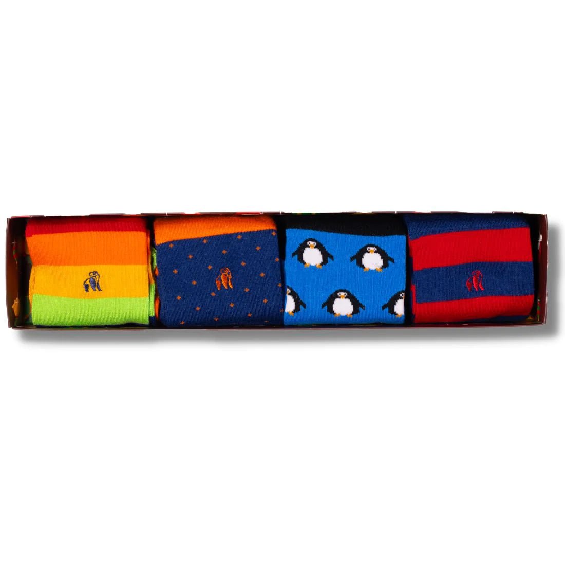 Swole Panda 4 Pack Bamboo Sock Christmas Box - Matt O'Brien Fashions