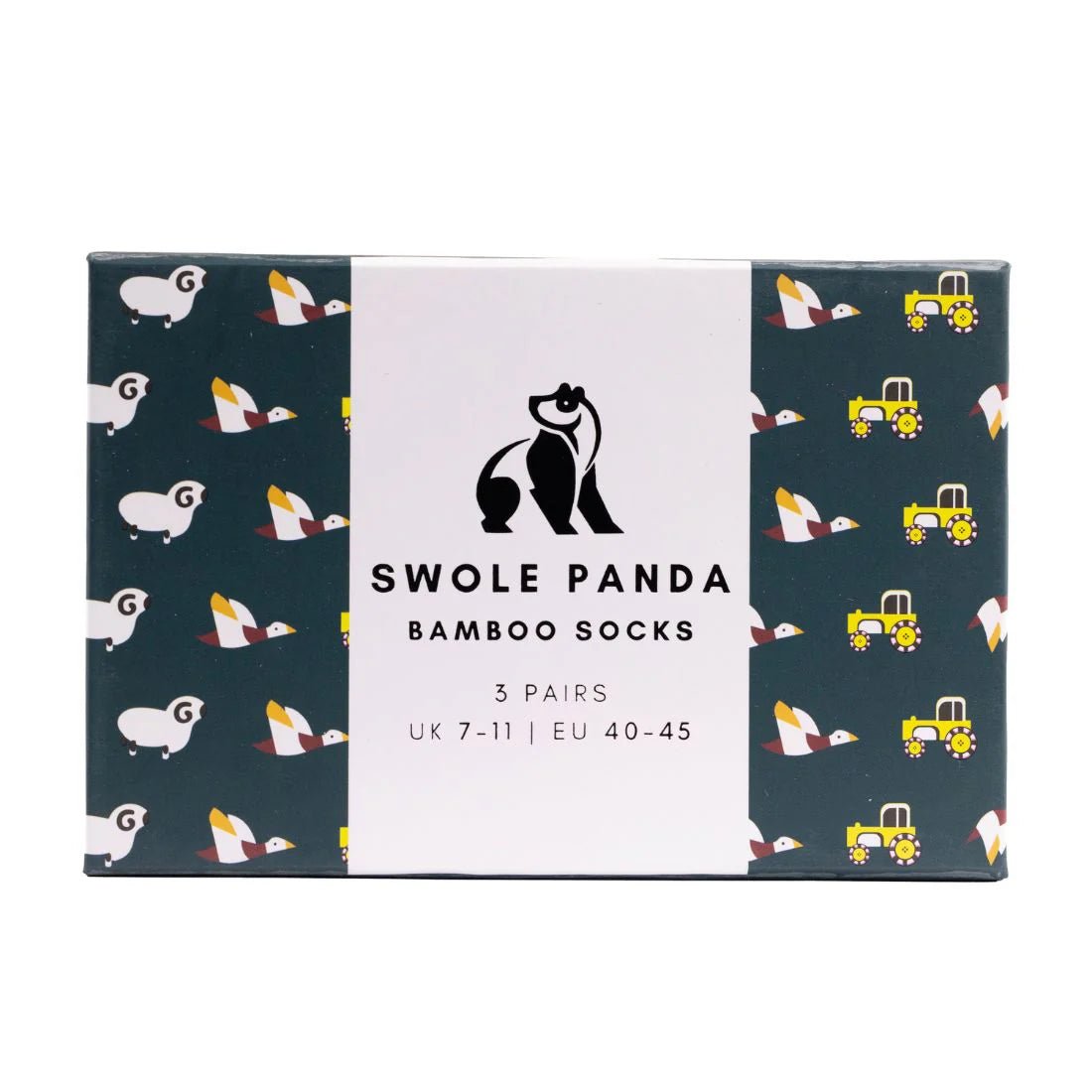 Swole Panda Farming Sock Box - Matt O'Brien Fashions