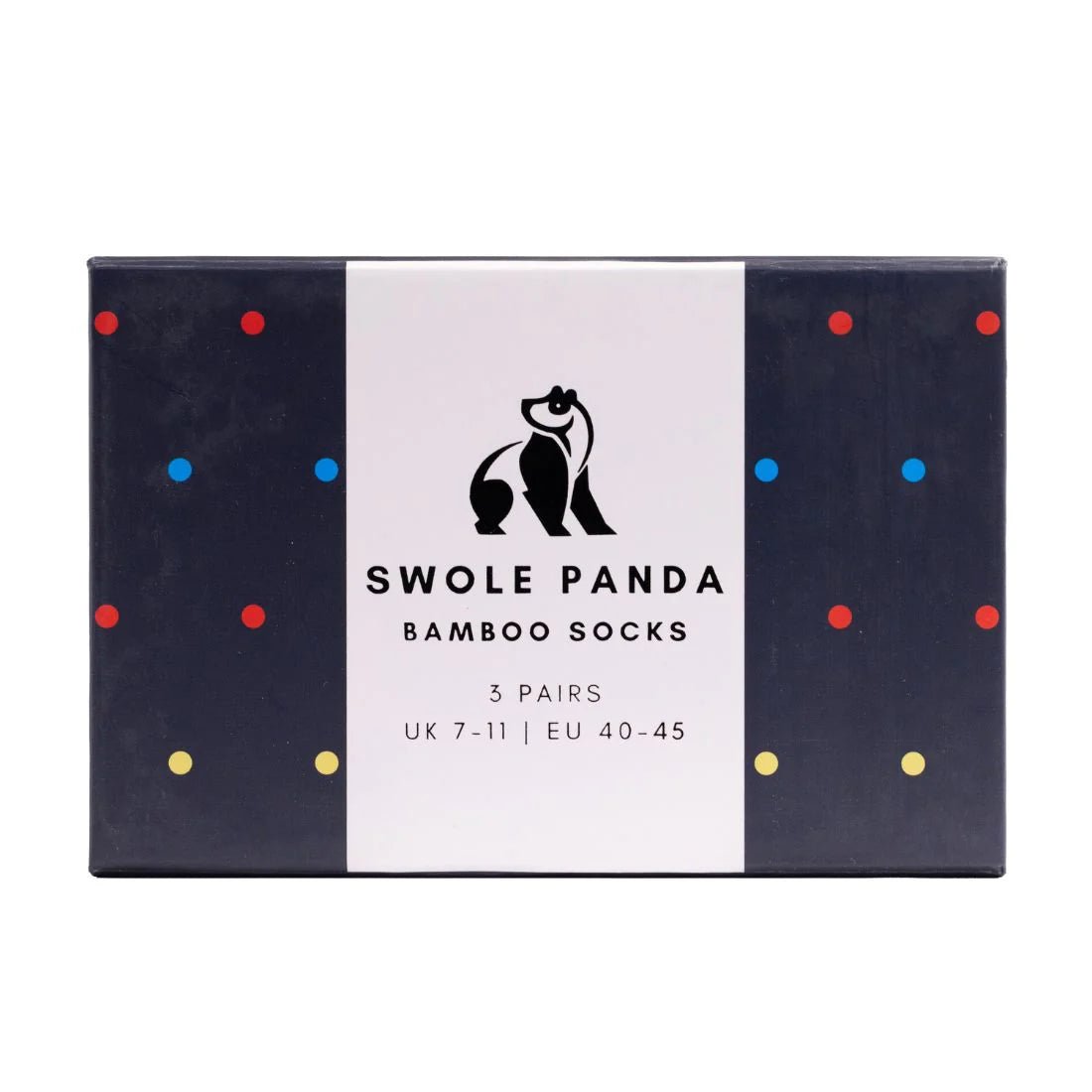 Swole Panda Multi 3 Pack Sock Box - Matt O'Brien Fashions
