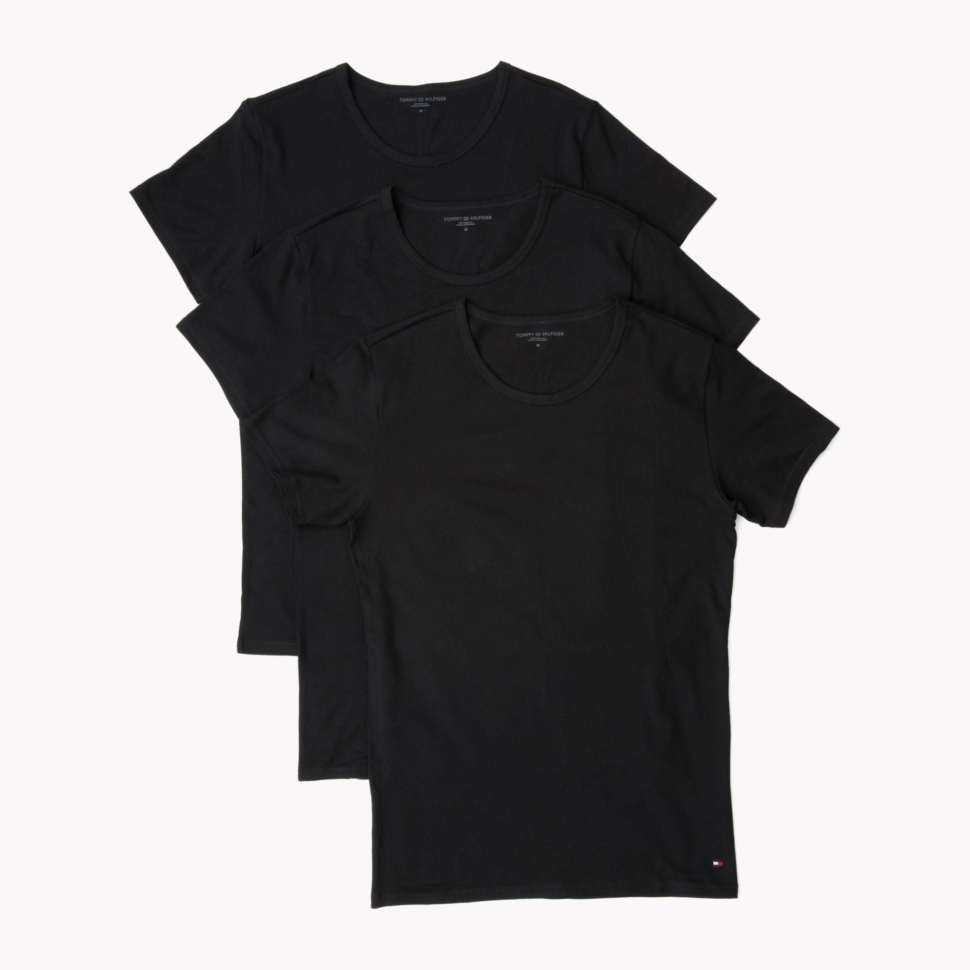 Tommy Hilfiger 3 Pack Crew Neck T-Shirt - Matt O'Brien Fashions