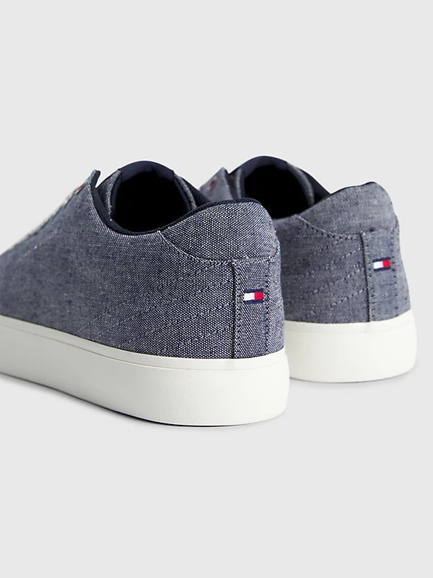 Tommy Hilfiger Chambray Linen Sneaker - Matt O'Brien Fashions