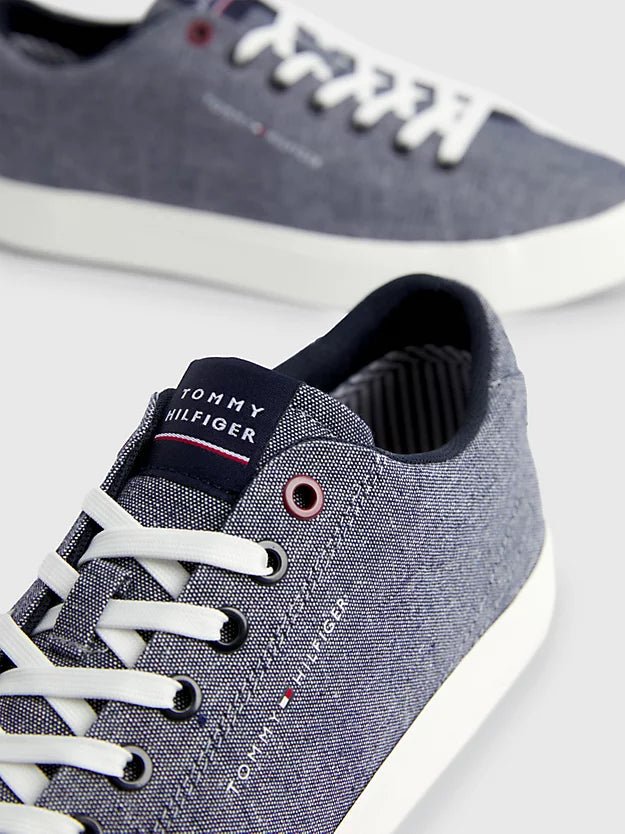 Tommy Hilfiger Chambray Linen Sneaker - Matt O'Brien Fashions