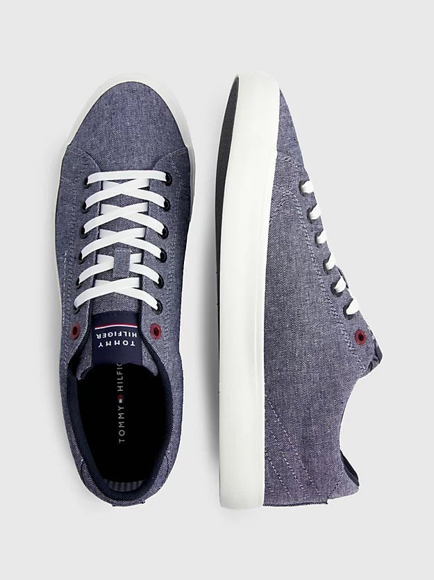 Tommy Hilfiger Chambray Linen Sneaker - Matt O'Brien Fashions
