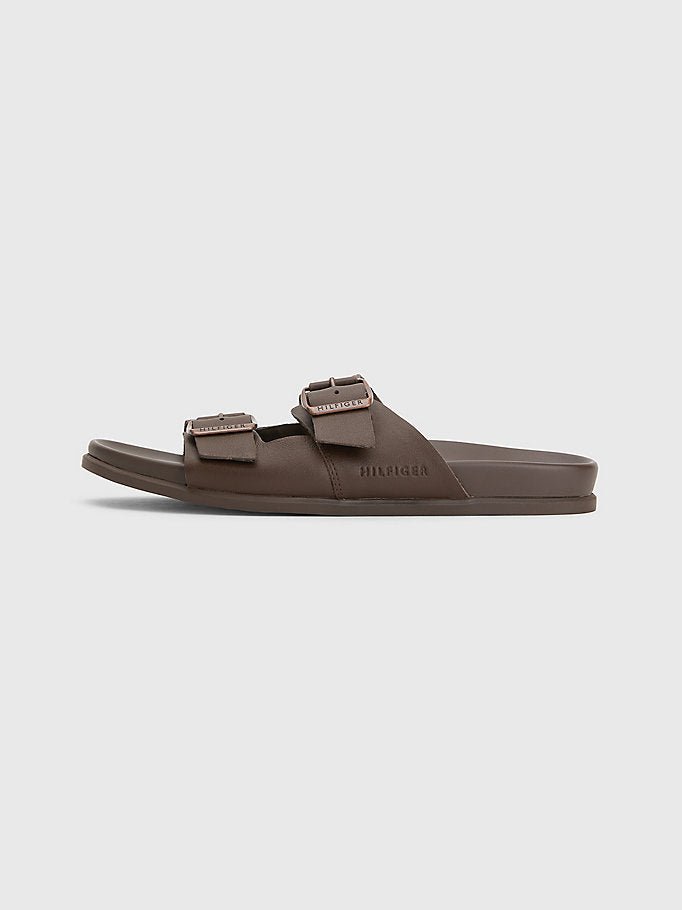 Tommy Hilfiger Elevated Leather Sandal - Matt O'Brien Fashions