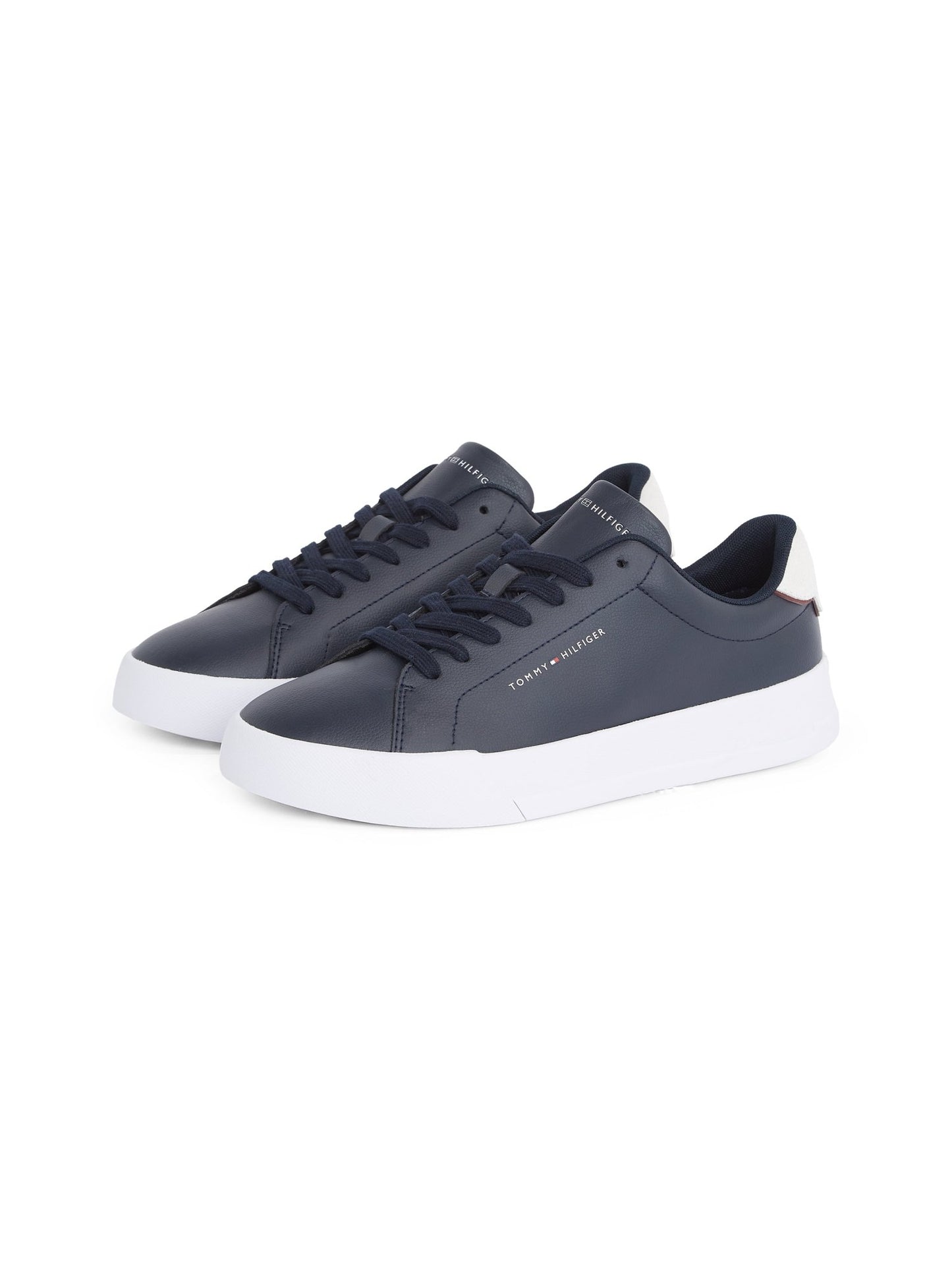 Tommy Hilfiger Essential Leather Court Shoes - Matt O'Brien Fashions