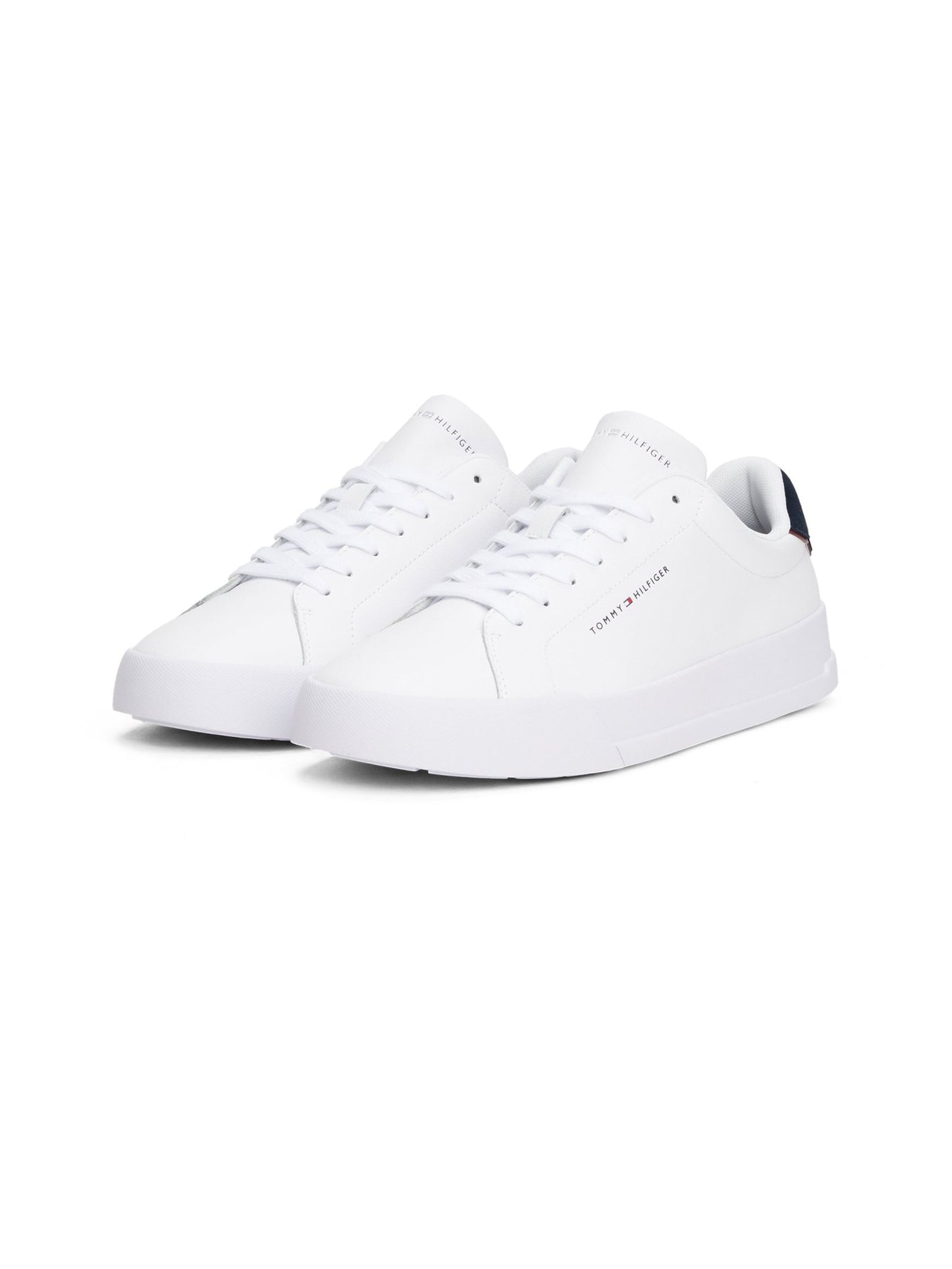 Tommy Hilfiger Essential Leather Court Shoes - Matt O'Brien Fashions