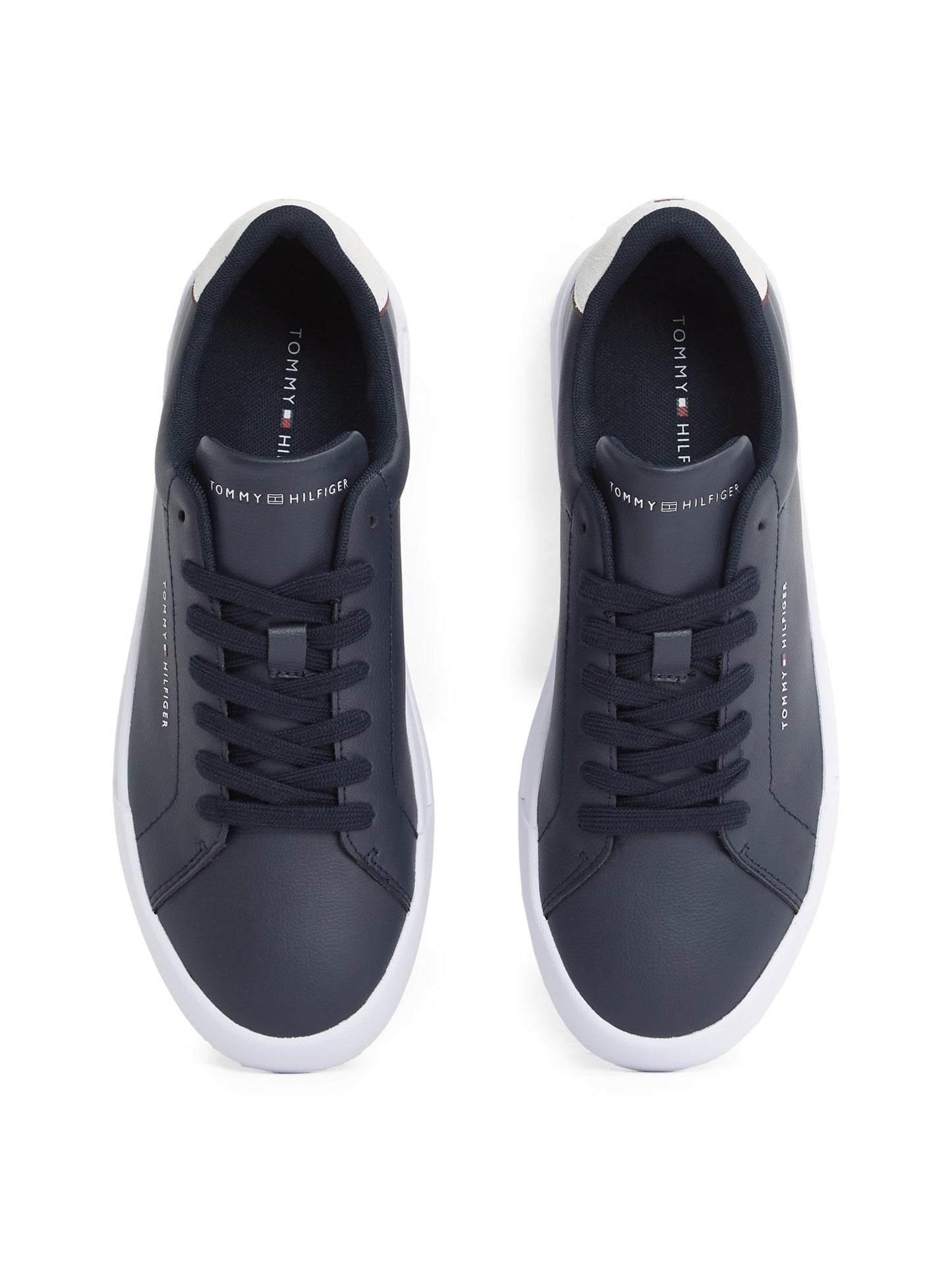 Tommy Hilfiger Essential Leather Court Shoes - Matt O'Brien Fashions