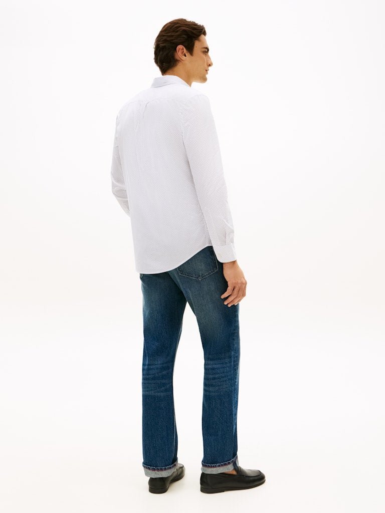 Tommy Hilfiger Flex Poplin Fake Solid Slim Fit Shirt - Matt O'Brien Fashions