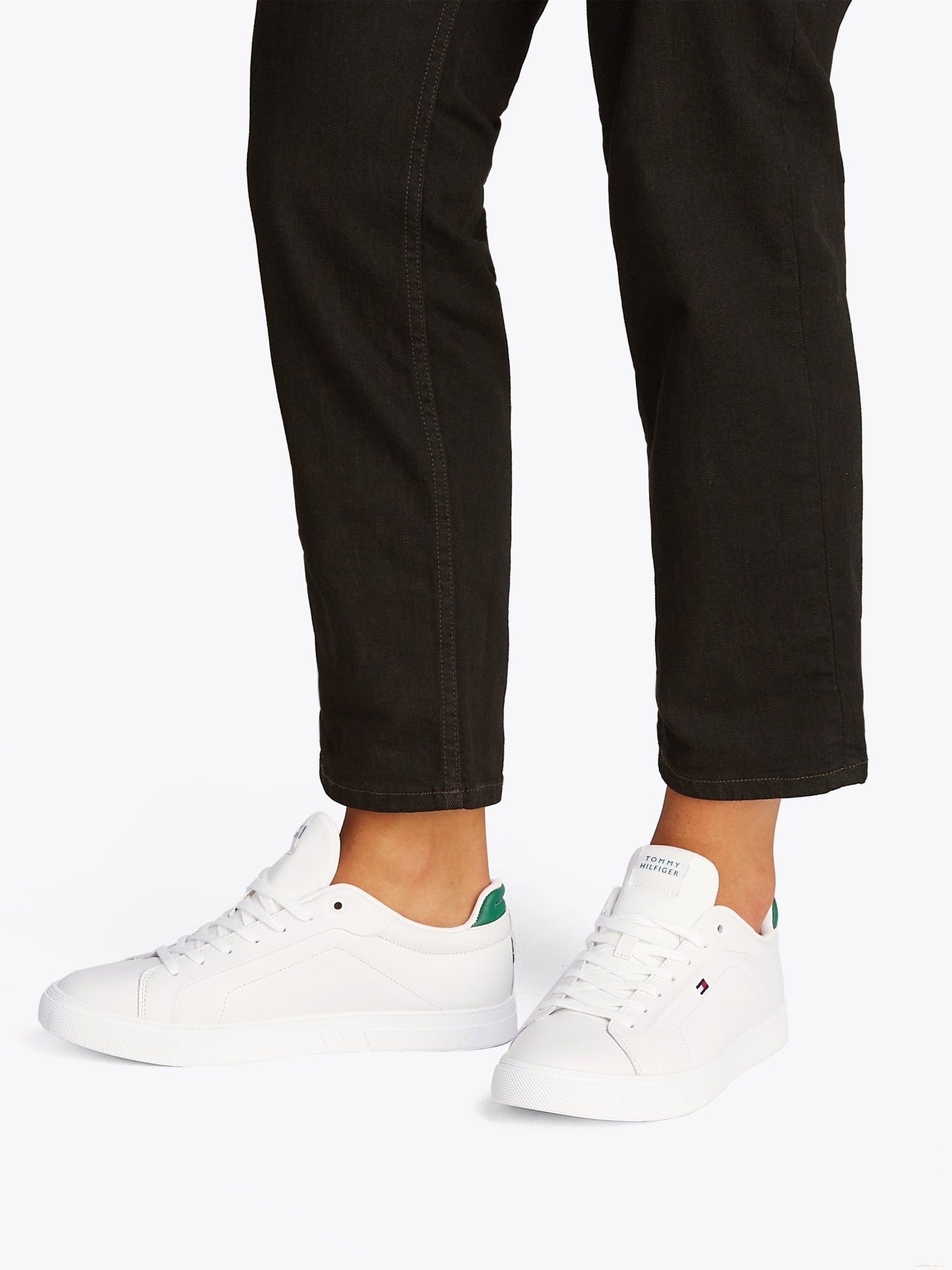 Tommy Hilfiger Icon Court Leather Trainer - Matt O'Brien Fashions