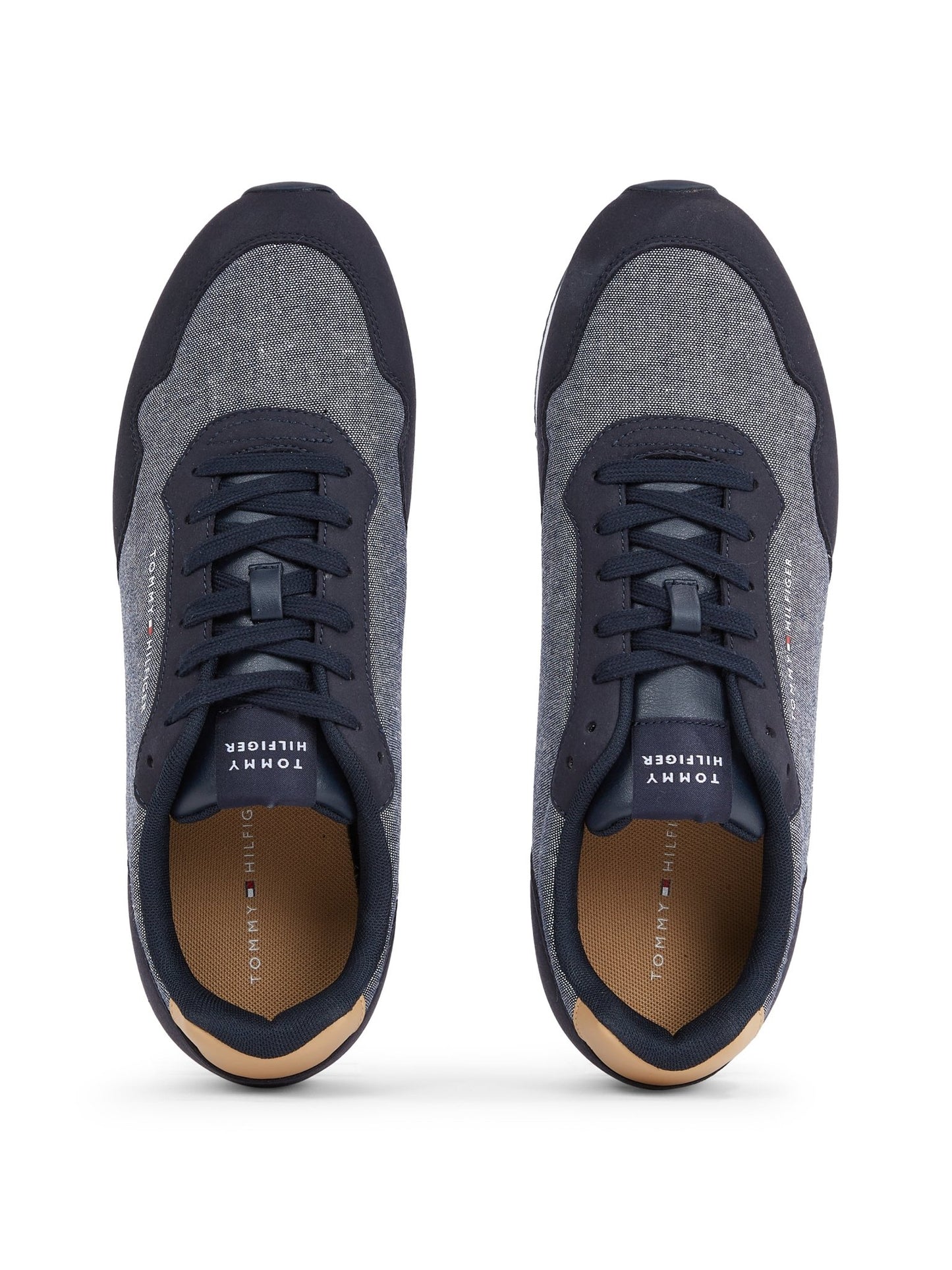 Tommy Hilfiger Low Top Runner Mix Chambray - Matt O'Brien Fashions