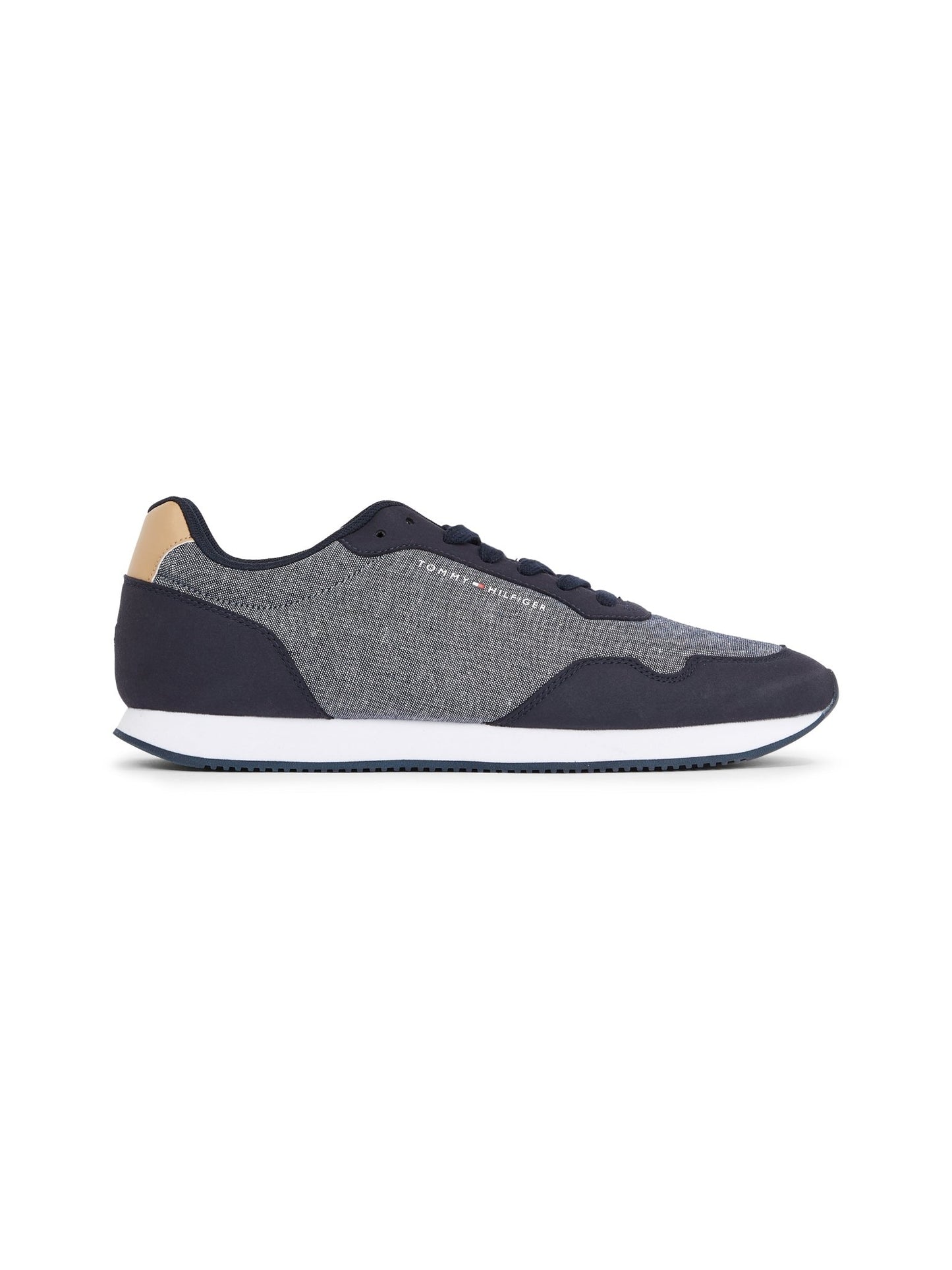 Tommy Hilfiger Low Top Runner Mix Chambray - Matt O'Brien Fashions