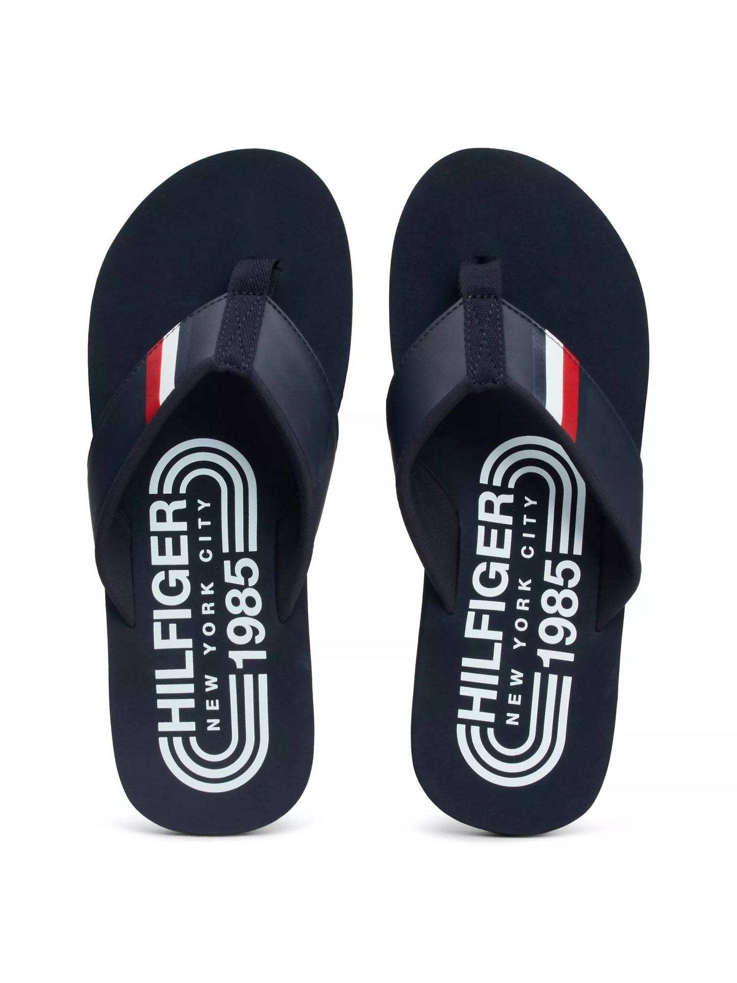 Tommy Hilfiger RWB Padded Strap Flip Flops - Matt O'Brien Fashions