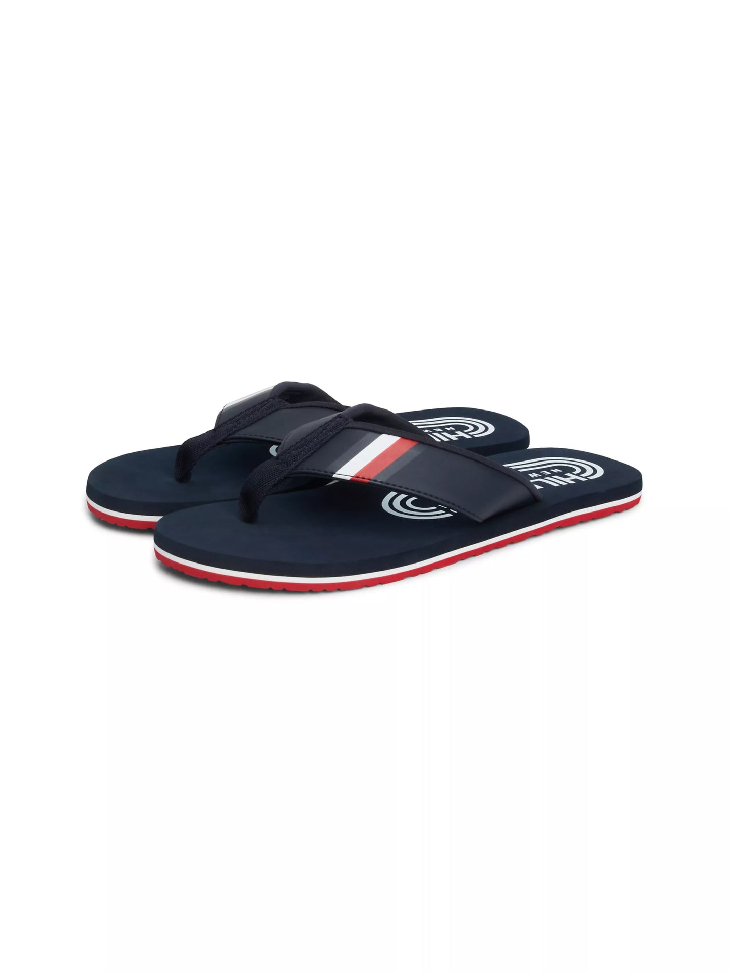 Tommy Hilfiger RWB Padded Strap Flip Flops - Matt O'Brien Fashions