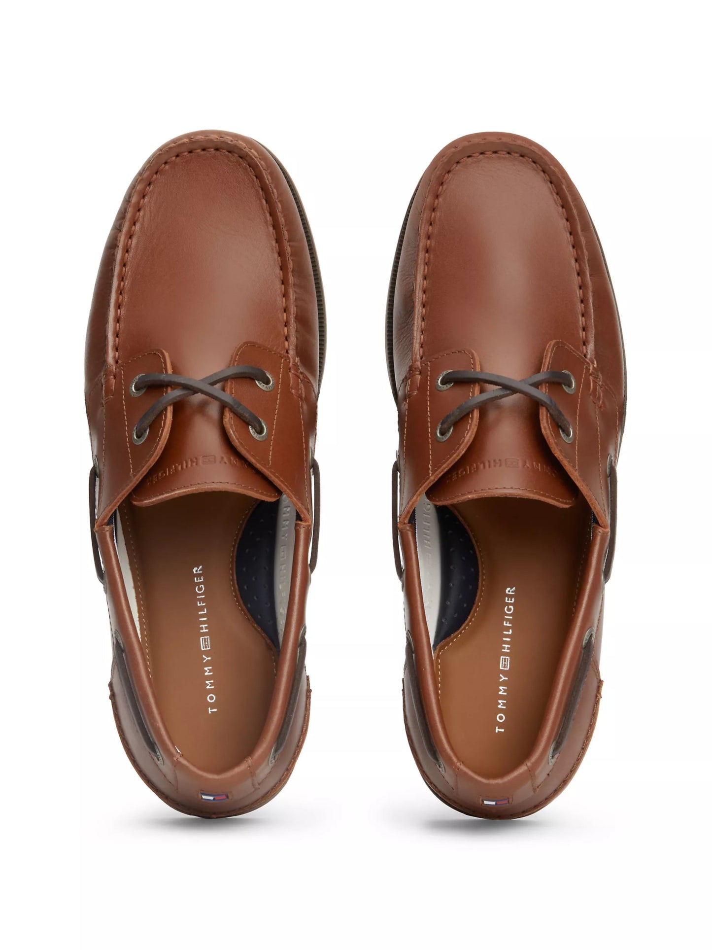 Tommy Hilfiger TH Leather Boat Shoe - Matt O'Brien Fashions