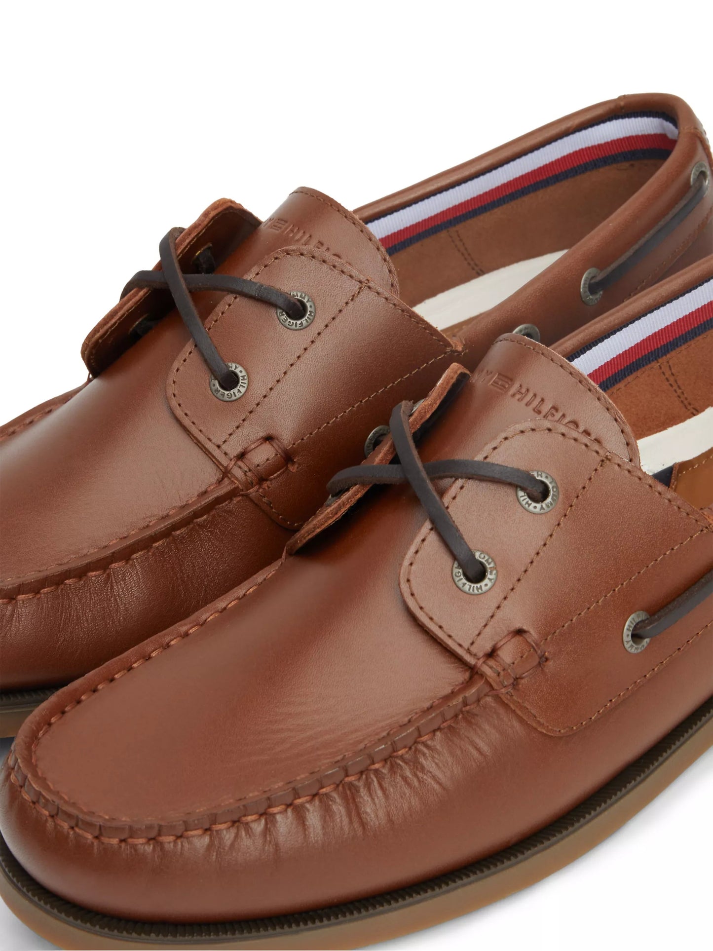 Tommy Hilfiger TH Leather Boat Shoe - Matt O'Brien Fashions